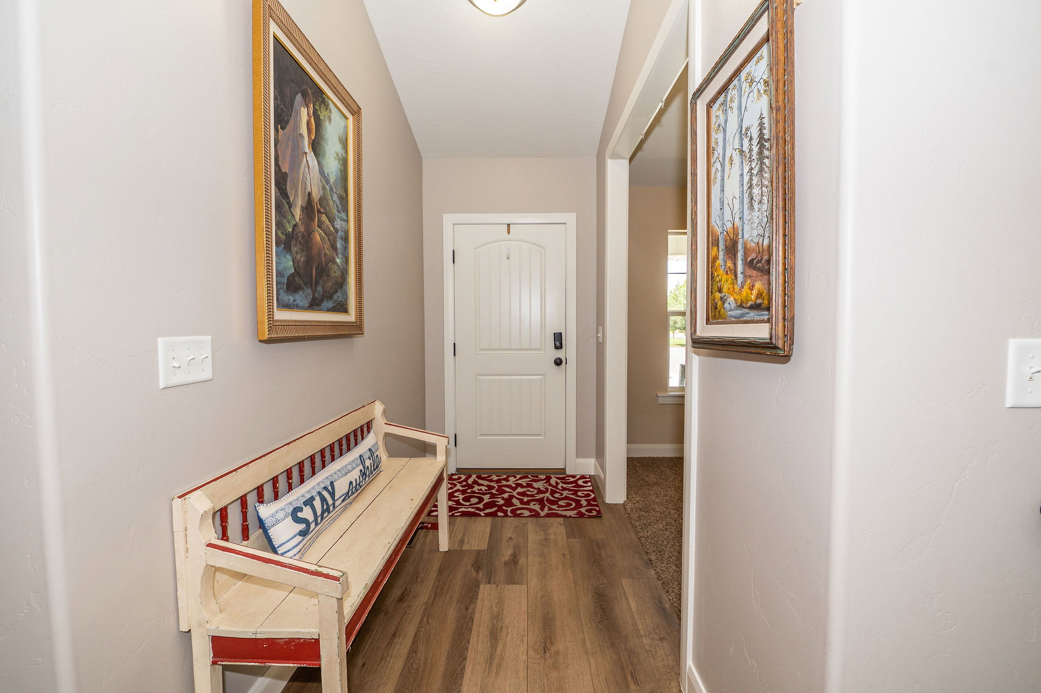 Interior entry