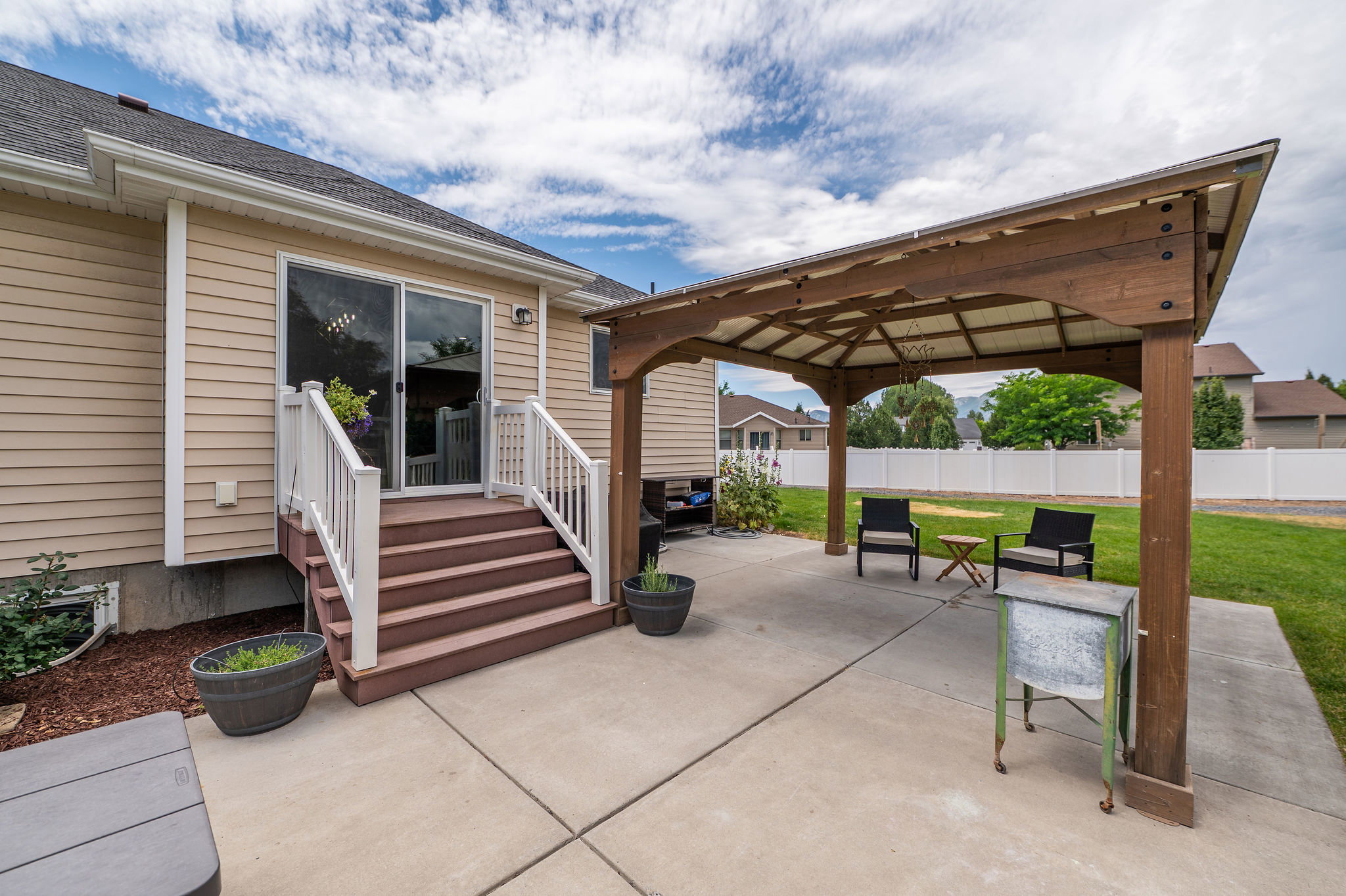 Patio terrace