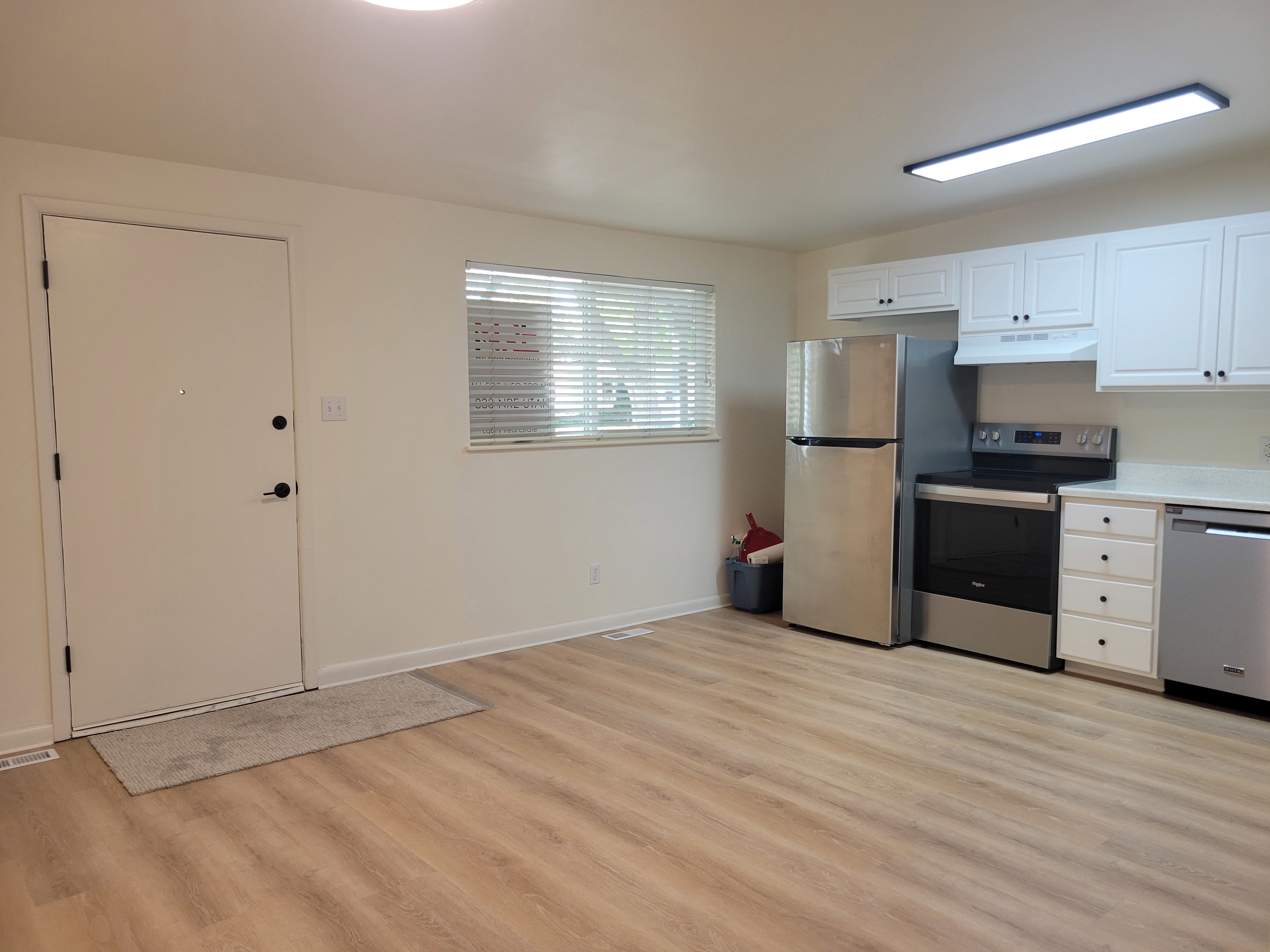 Main Living area with updated kitchen.