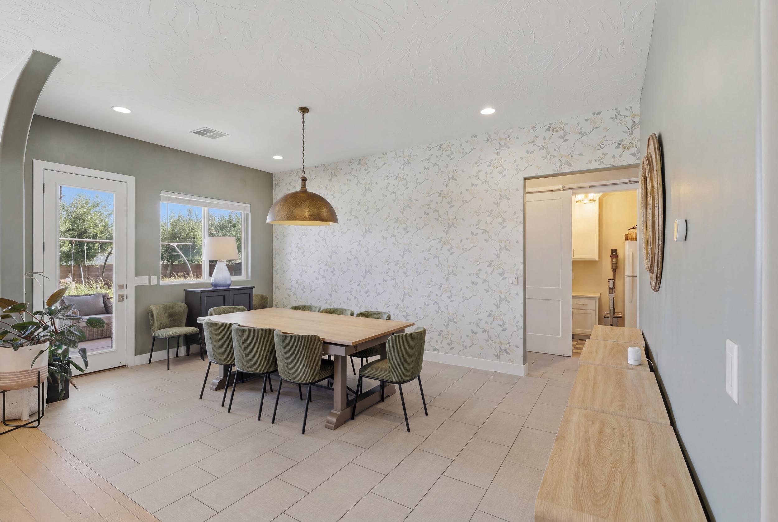 Dining area
