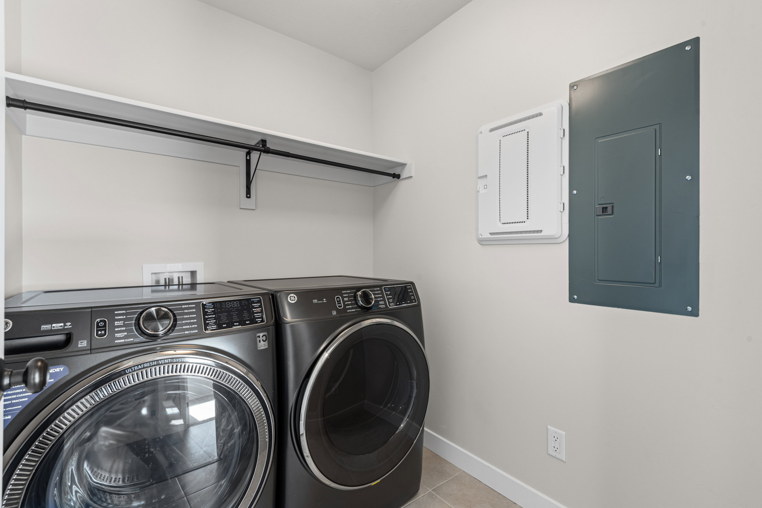It's nice to have laundry on same level as the bedrooms!