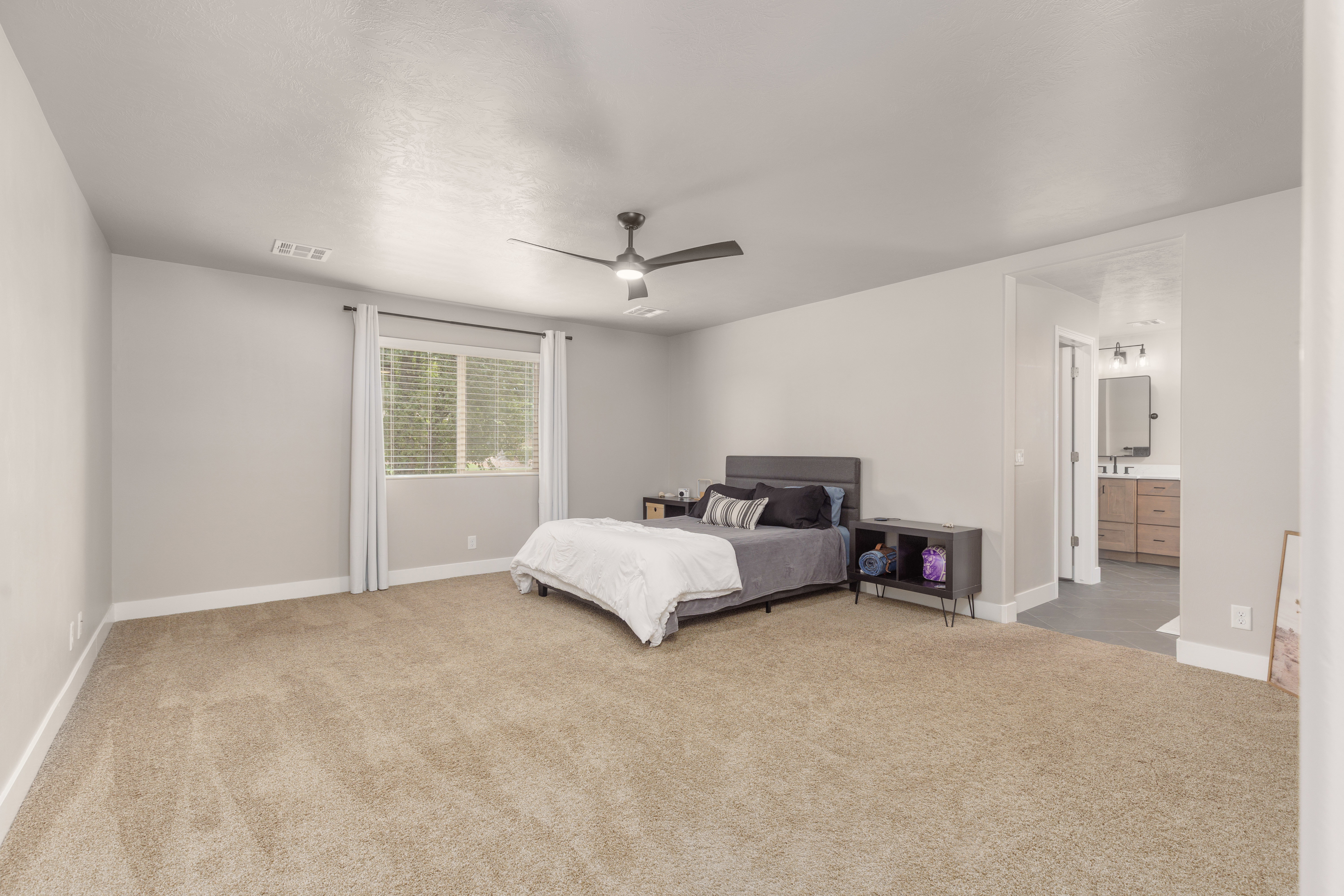 Large primary bedroom
