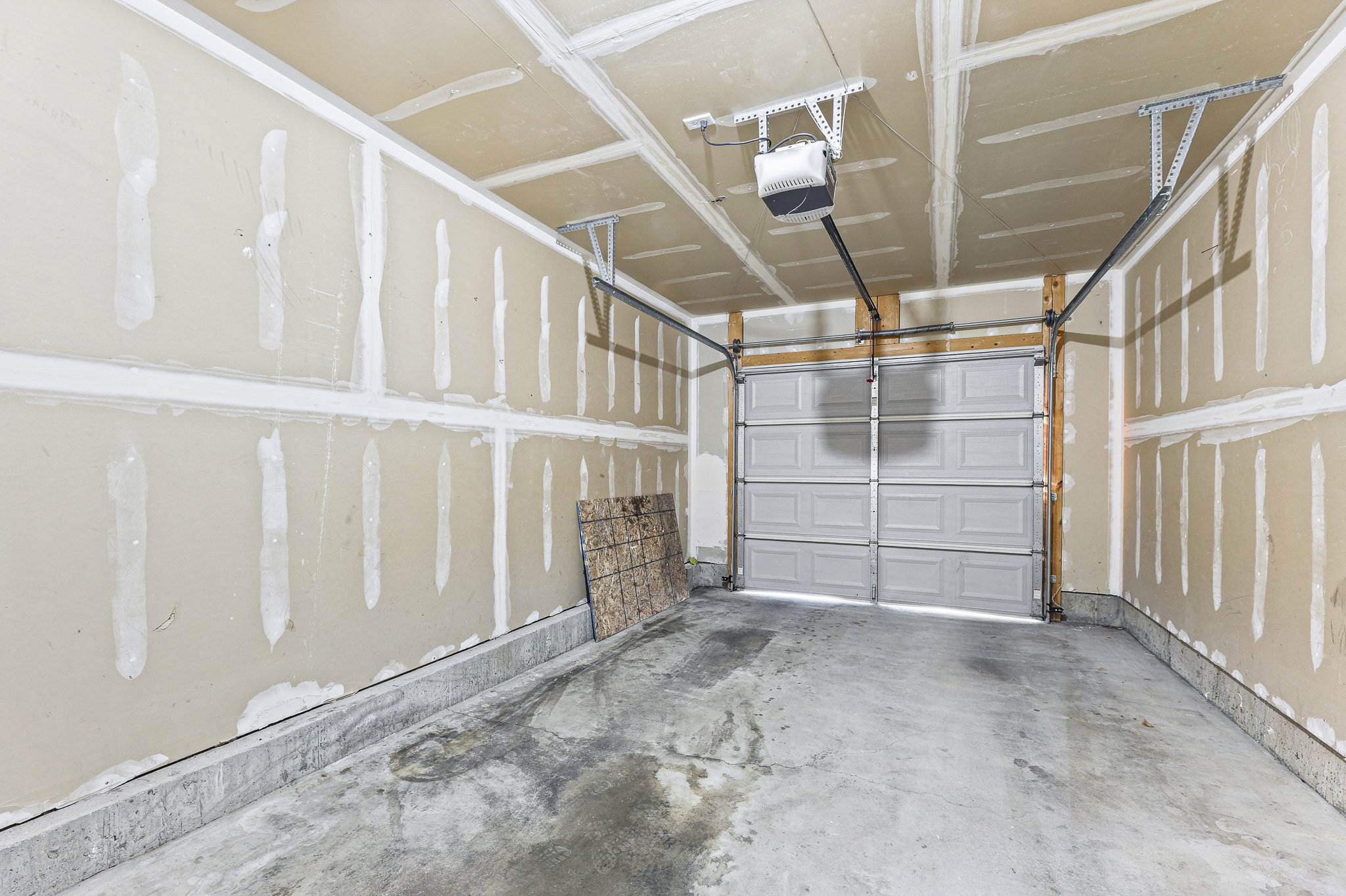 Garage with Garage Door Opener