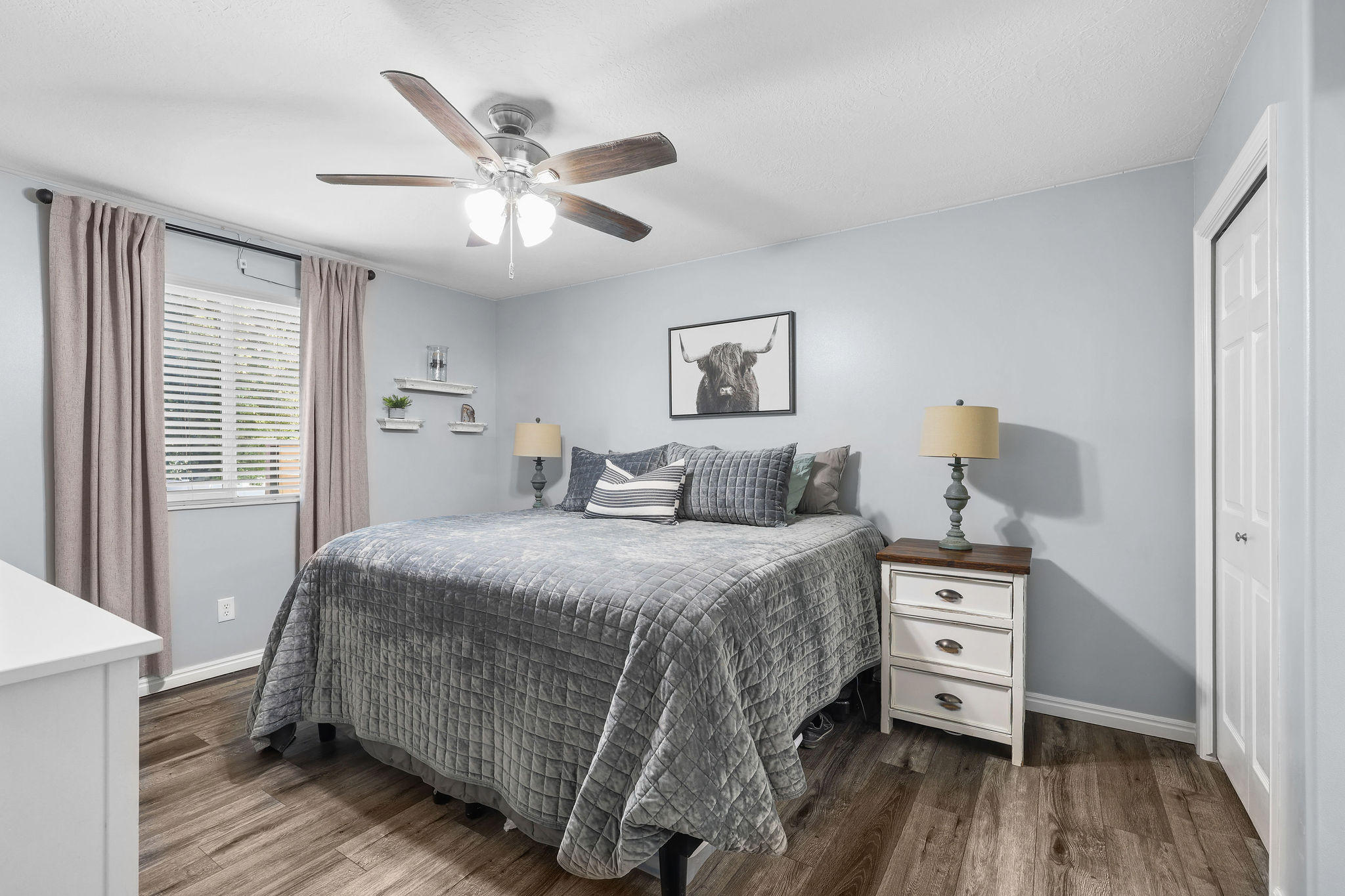 Master Bedroom with attached full bathroom