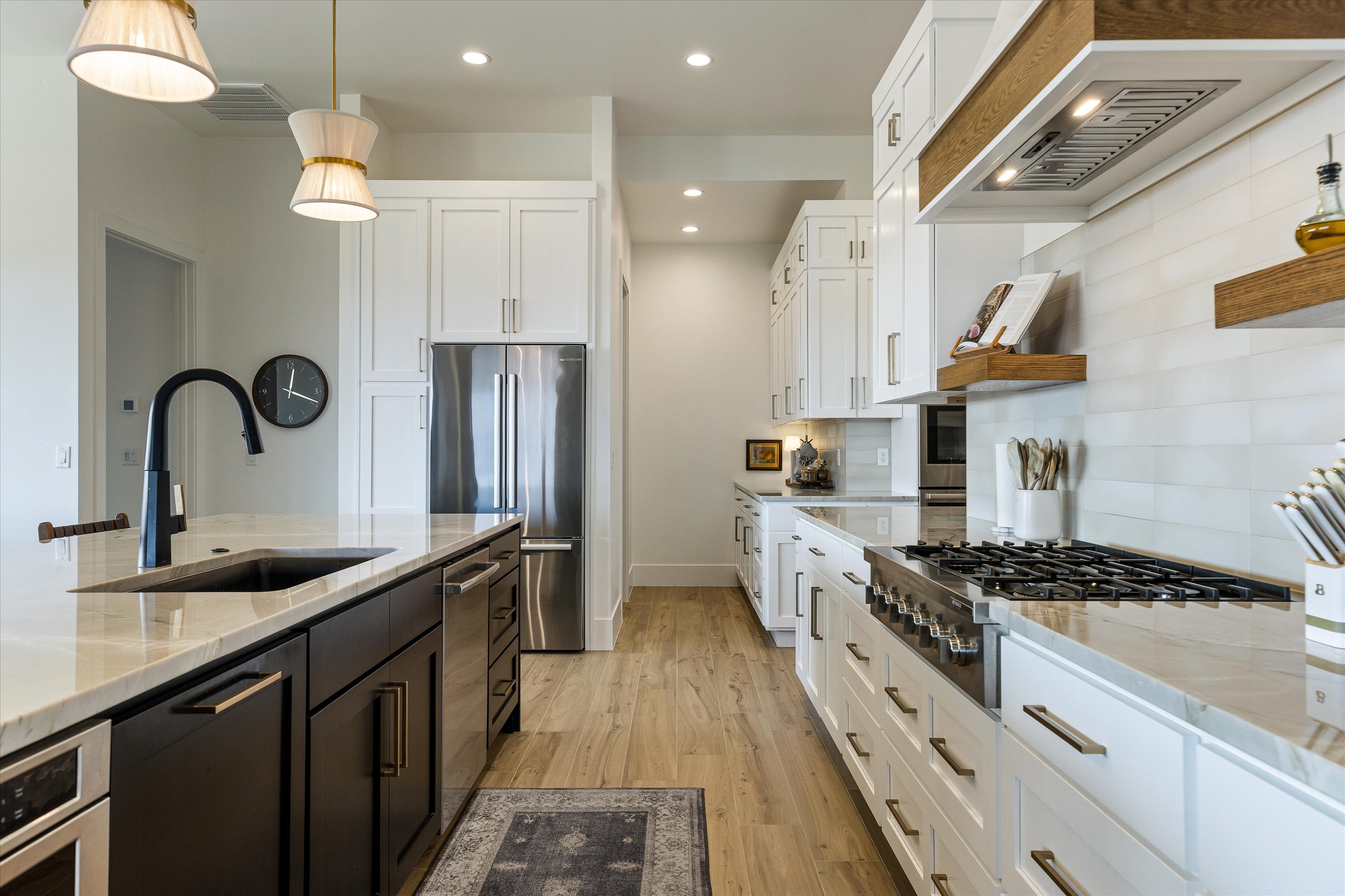 Bosh Stainless Steel Appliances and Gas Range