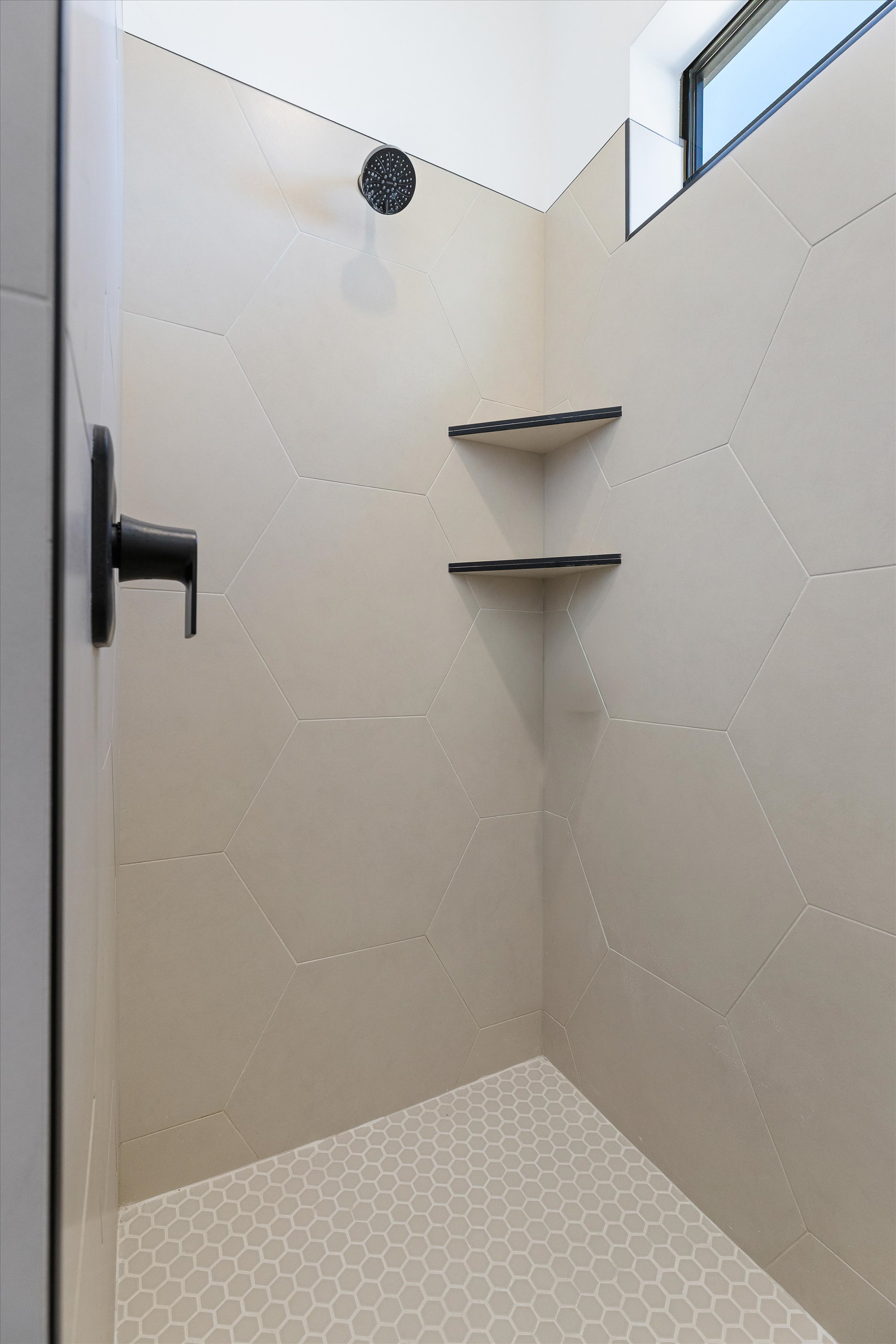 Walk in Shower in Bedroom 1's Ensuite Bathroom