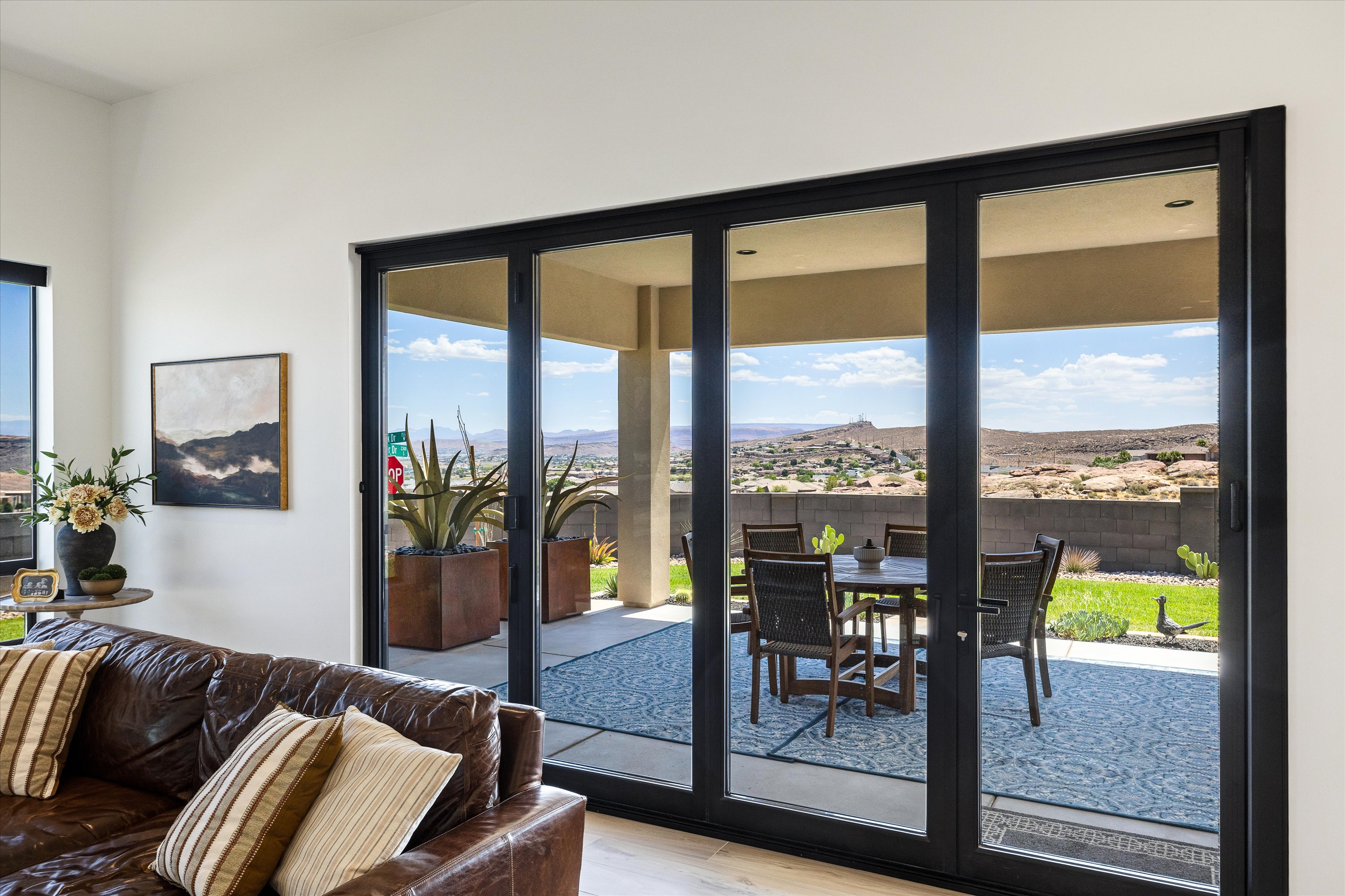 Bifold with Retractable Screen and Gorgeous Open & Mountain Views