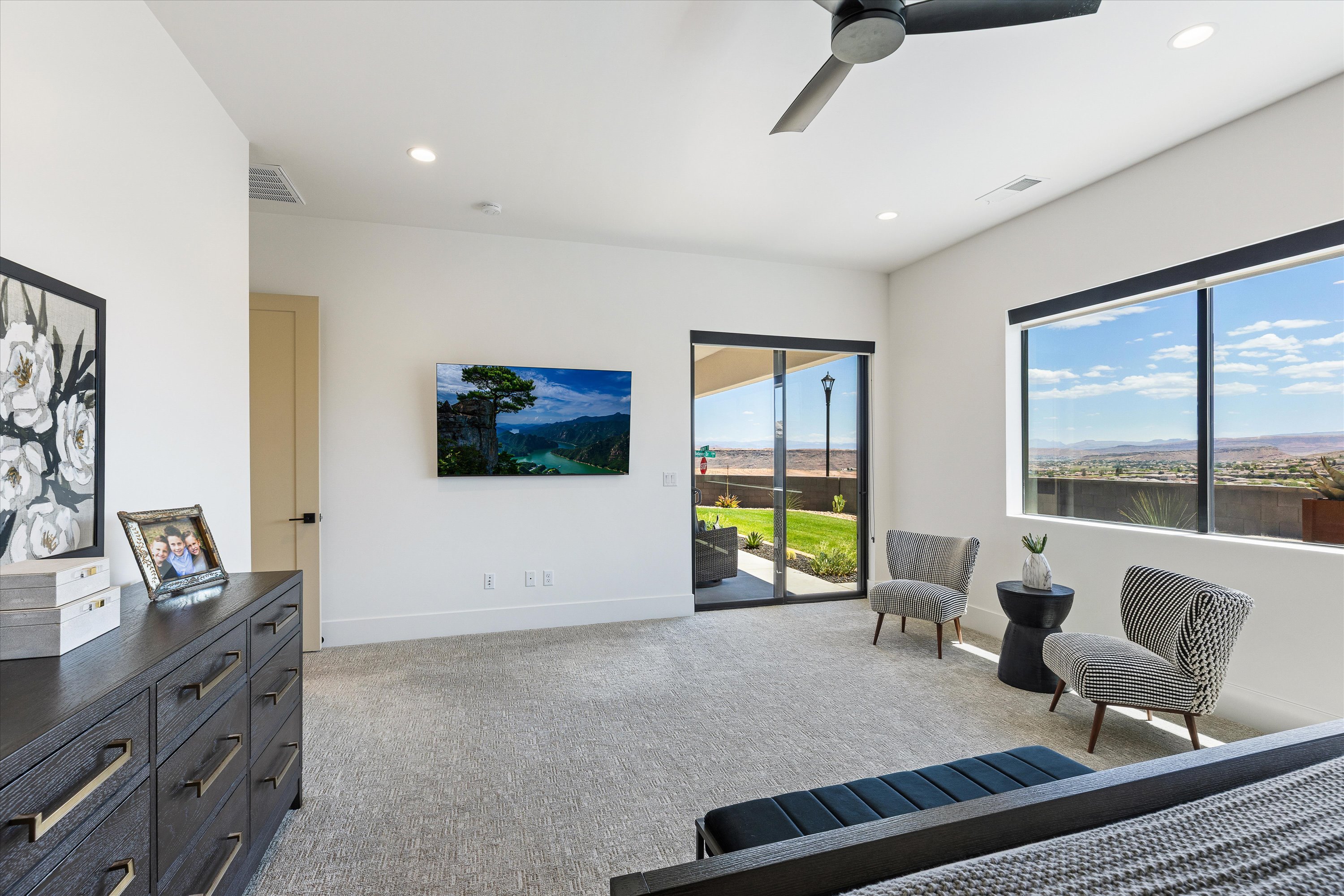 Incredible Views and Patio Access in Primary Bedroom