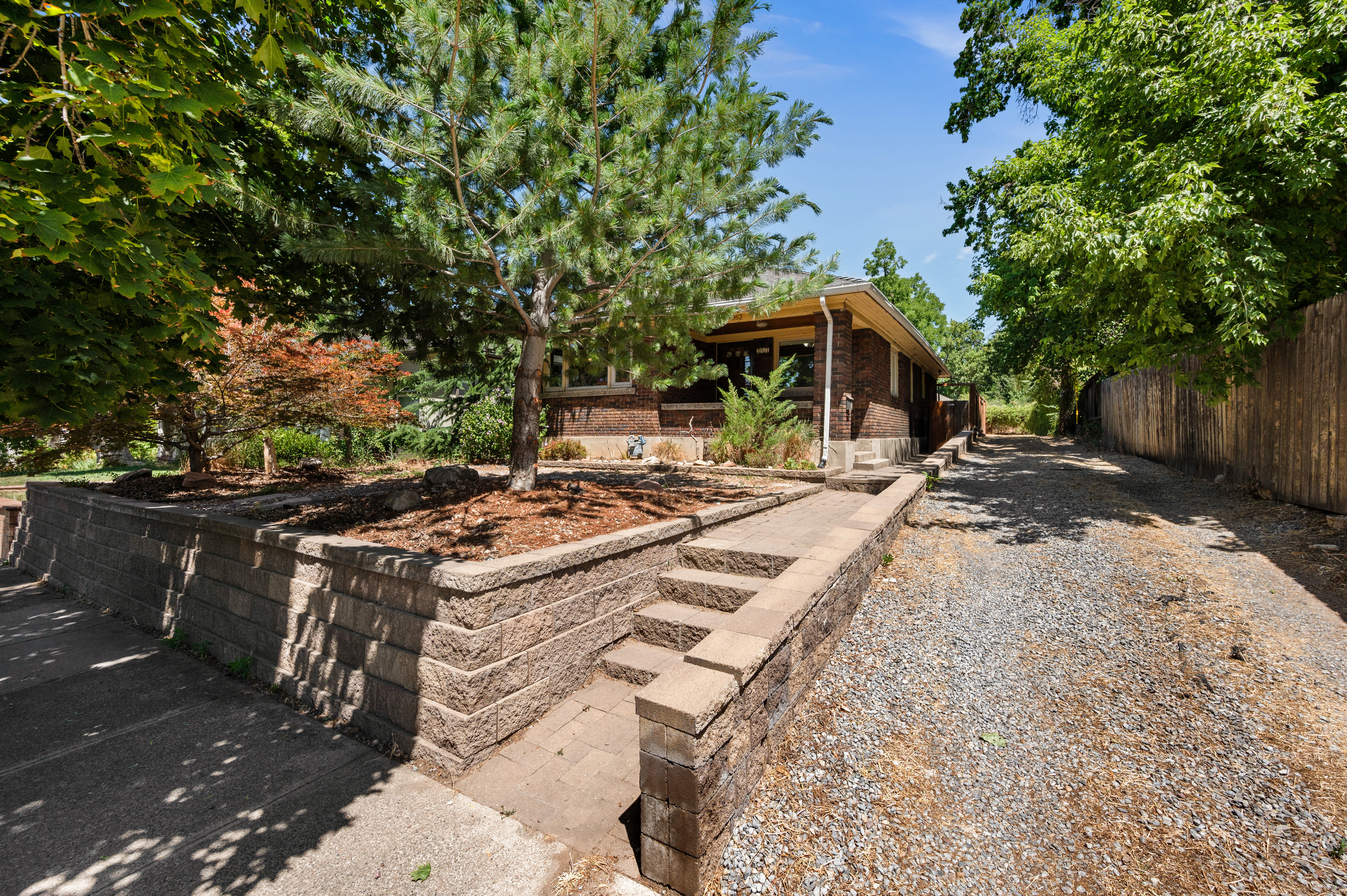 Driveway and access to off street parking