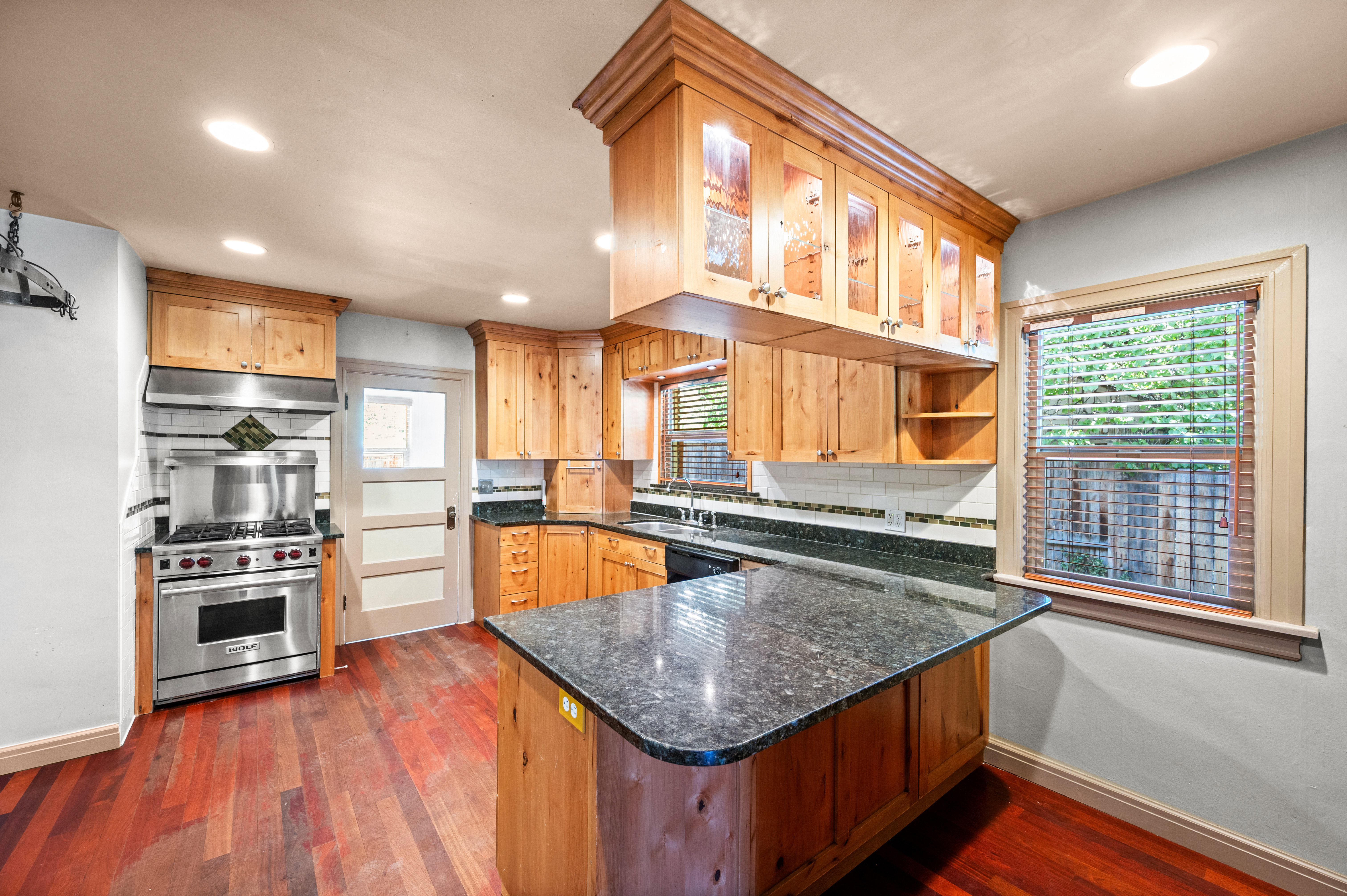 Large updated kitchen