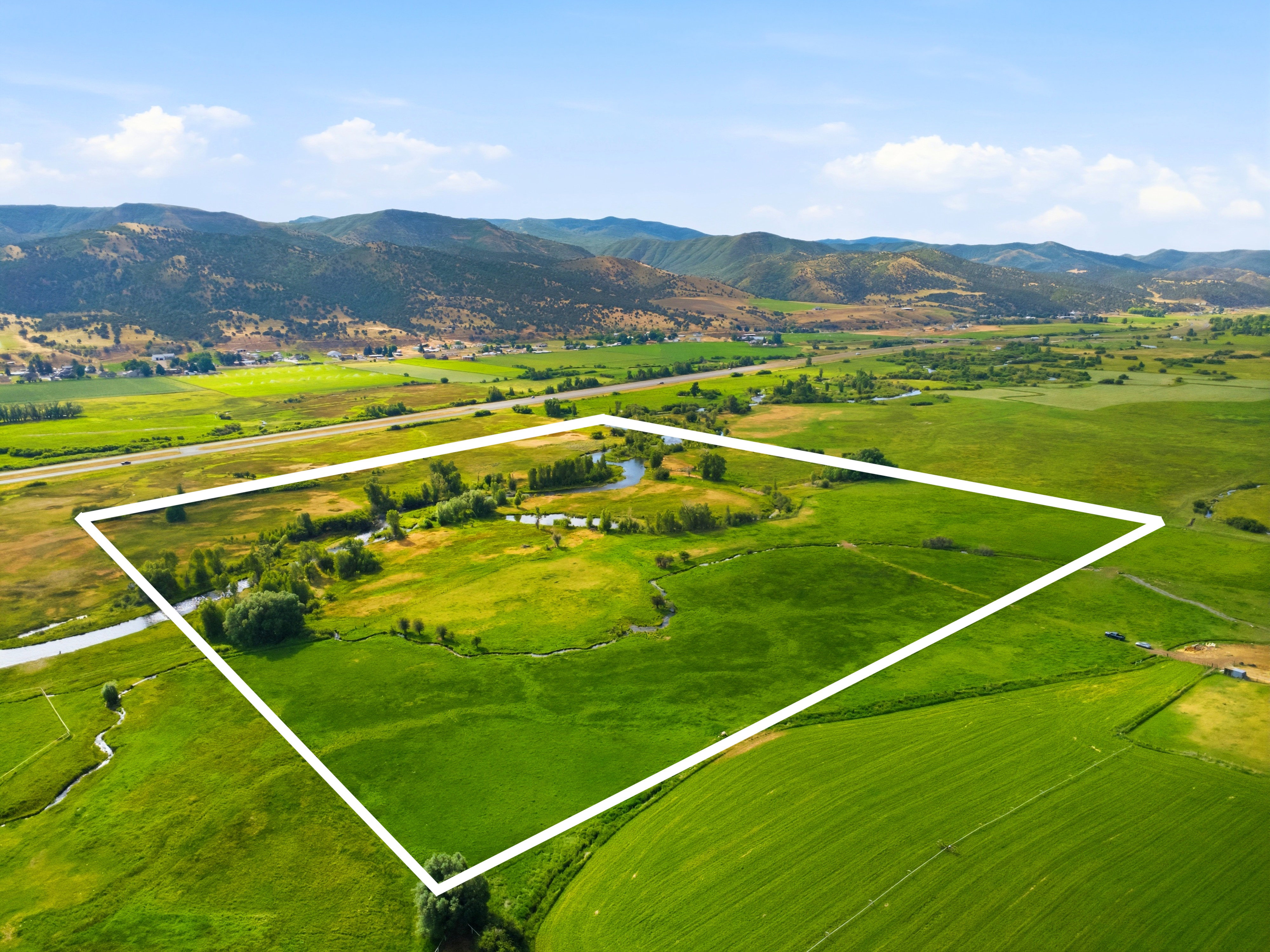 Approximate Boundaries Facing Southeast