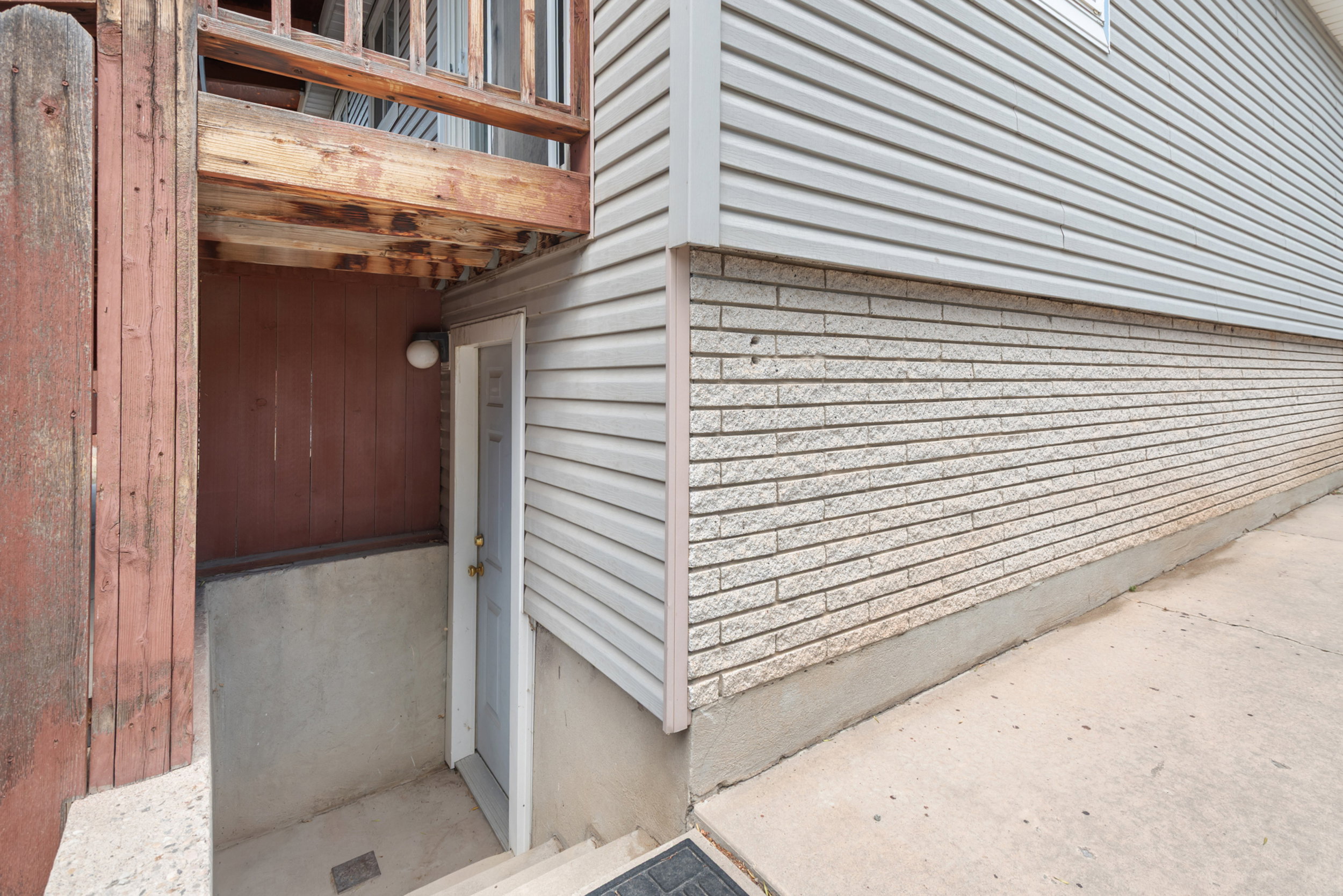 Exterior entry