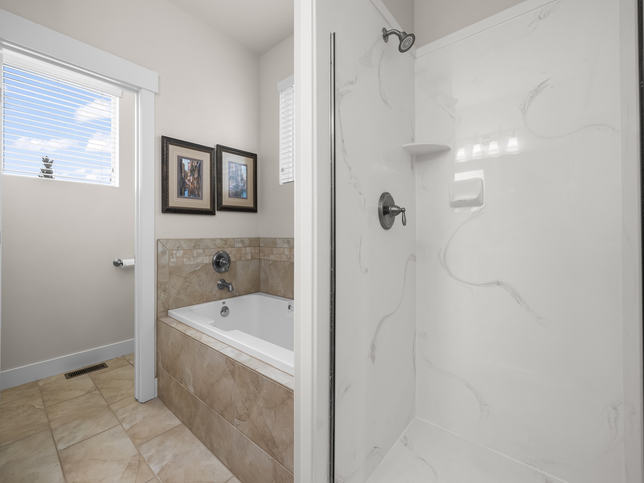 Master bathroom
