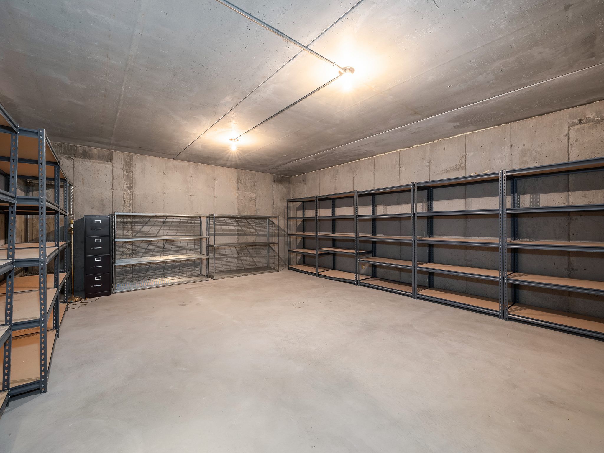 Huge storage under the garage.