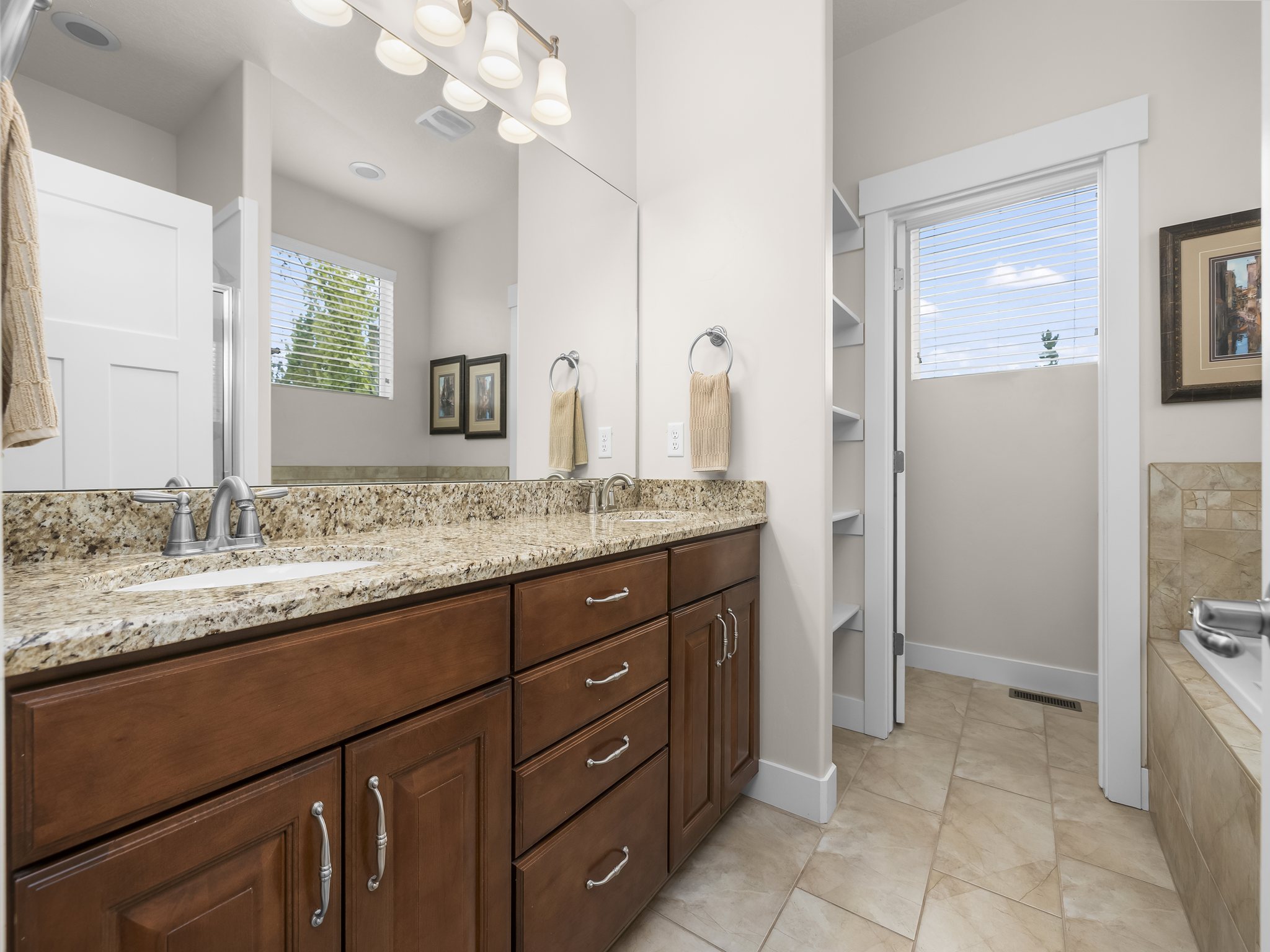 Master bathroom