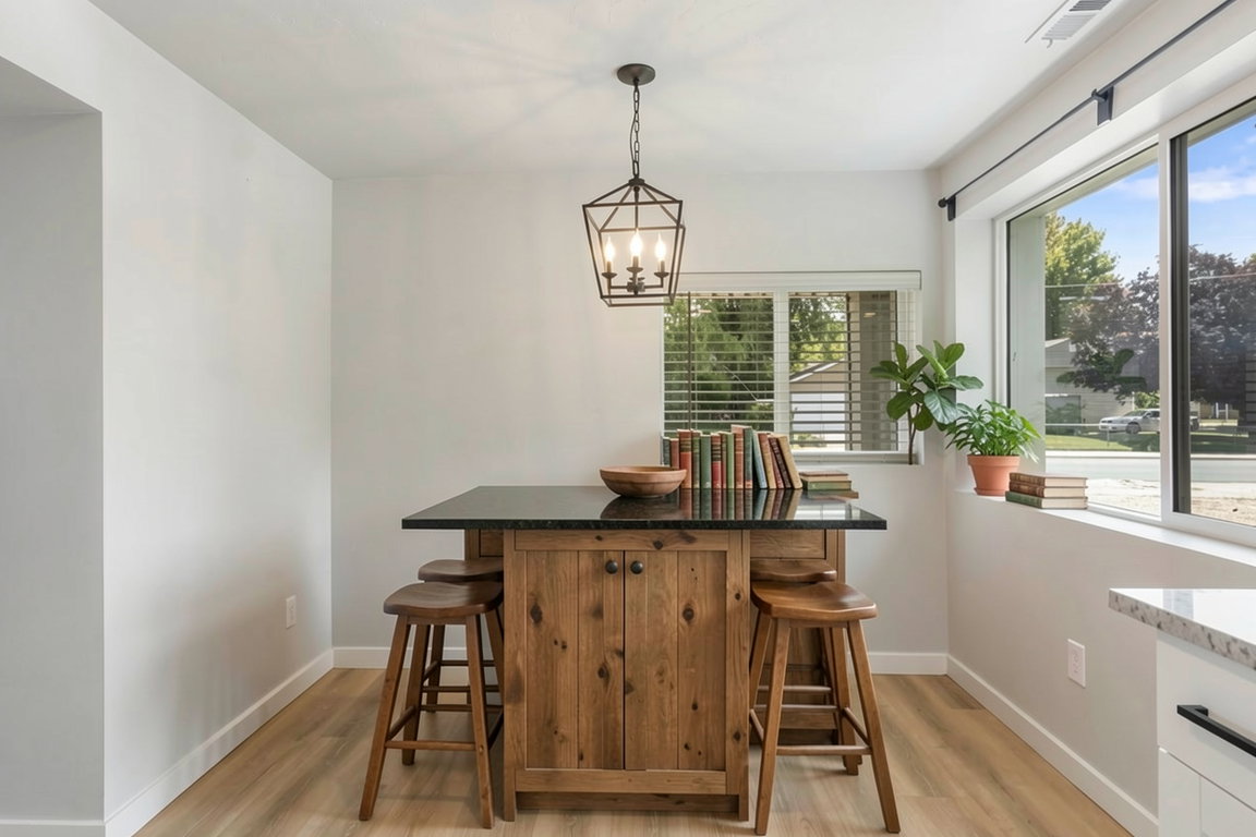 Sunny Dining Area (Virtually Staged)