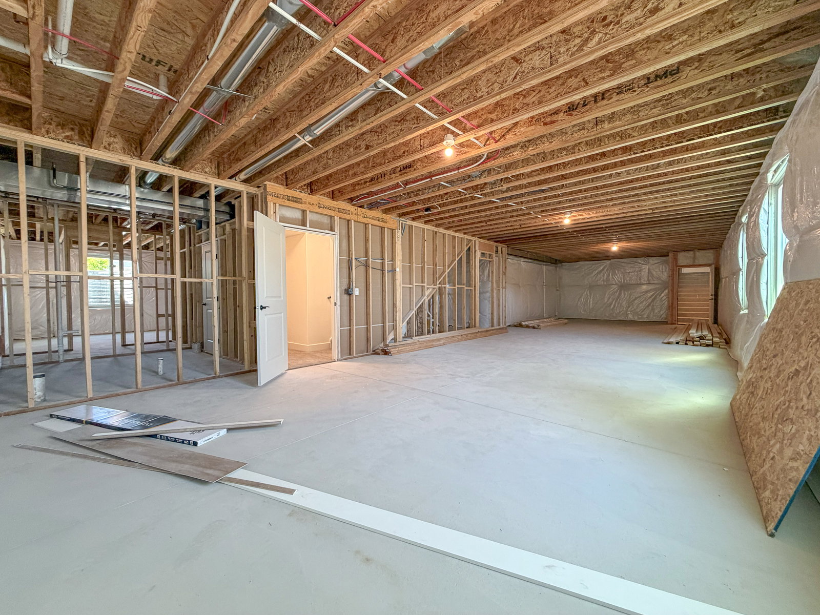 Spacious unfinished basement offering significant expansion potential