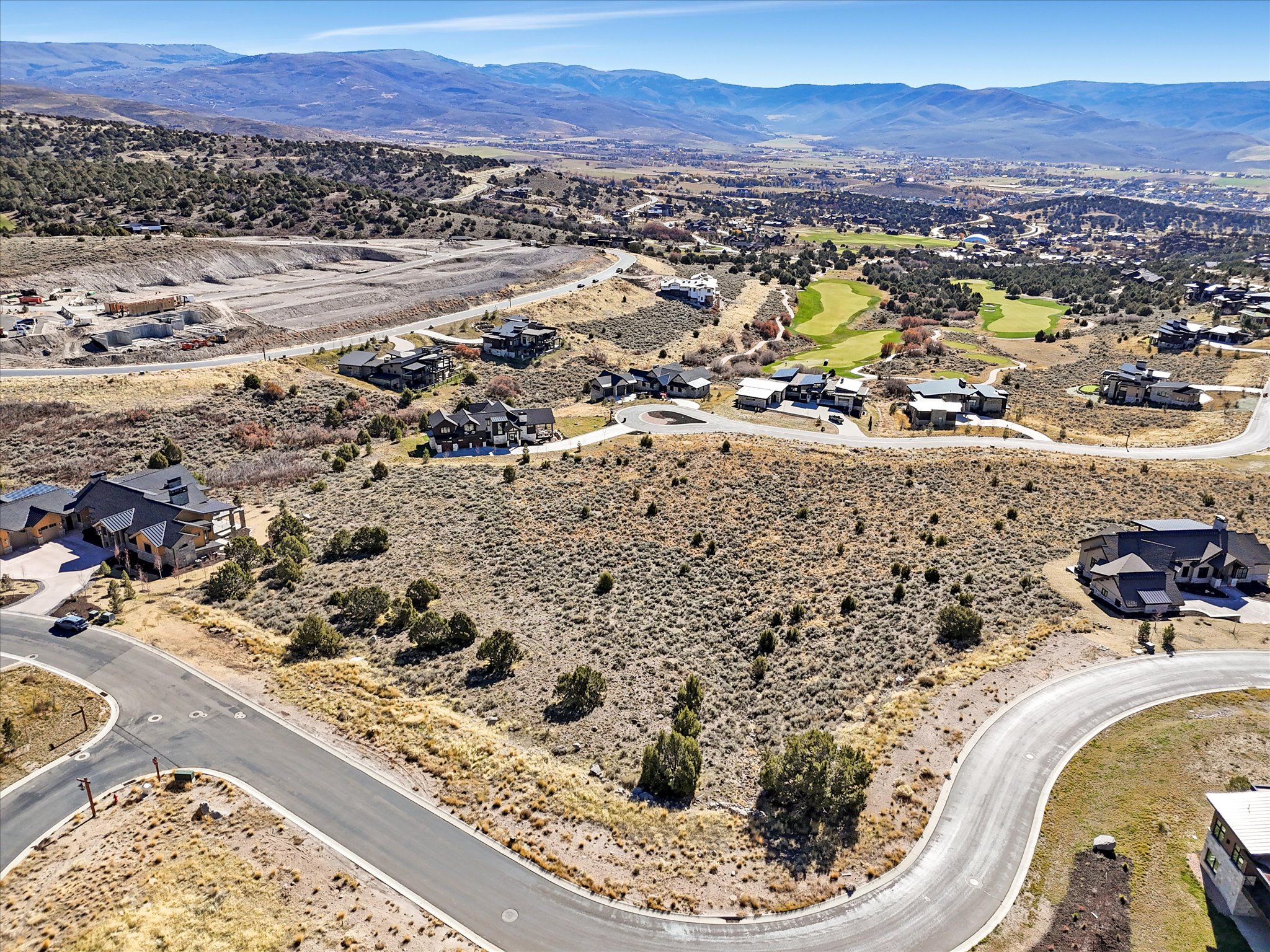 Expansive undeveloped lot featuring natural vegetation