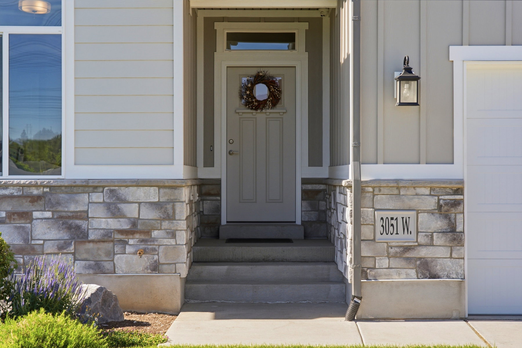 Exterior entry