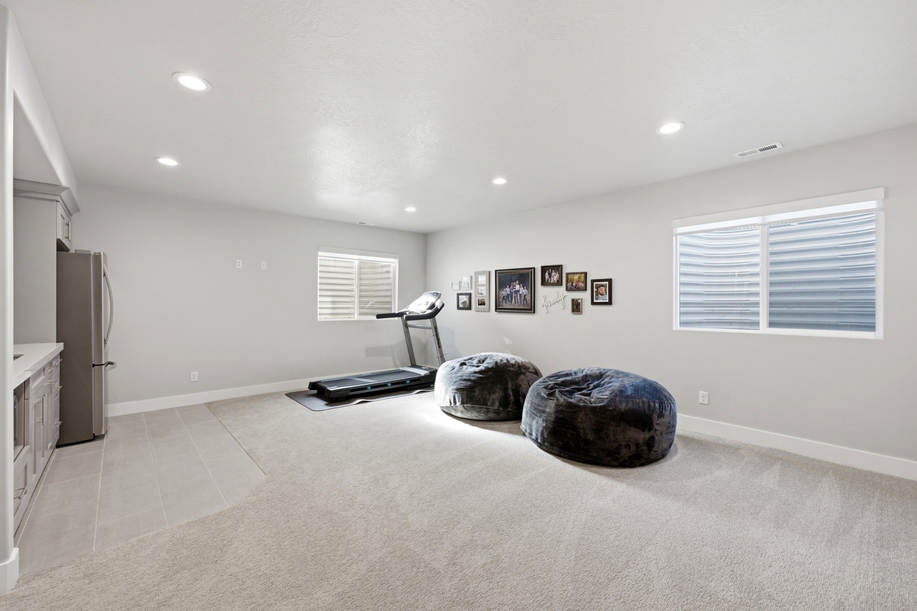 Lower level family room