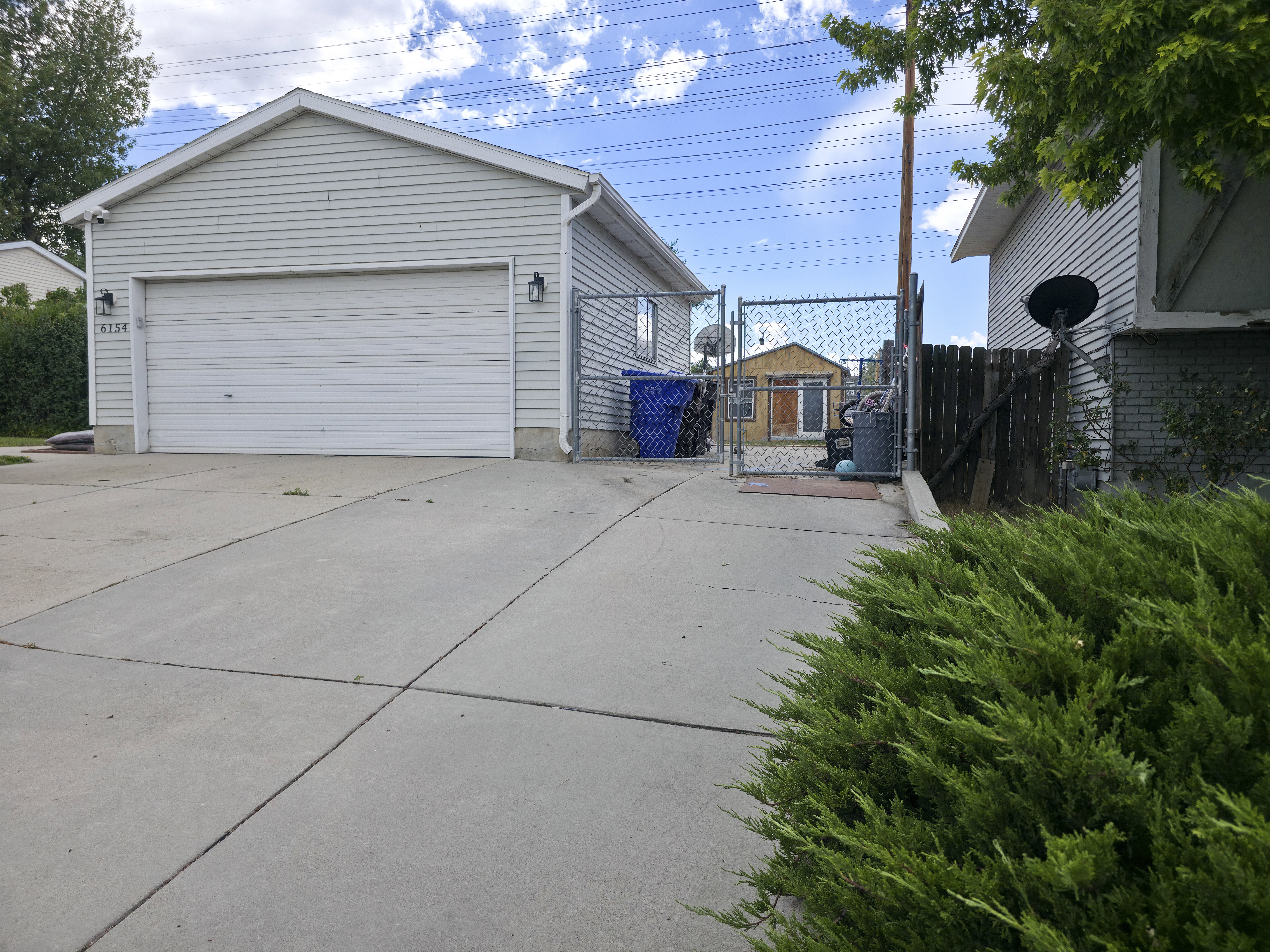 Garage and secure RV pad.