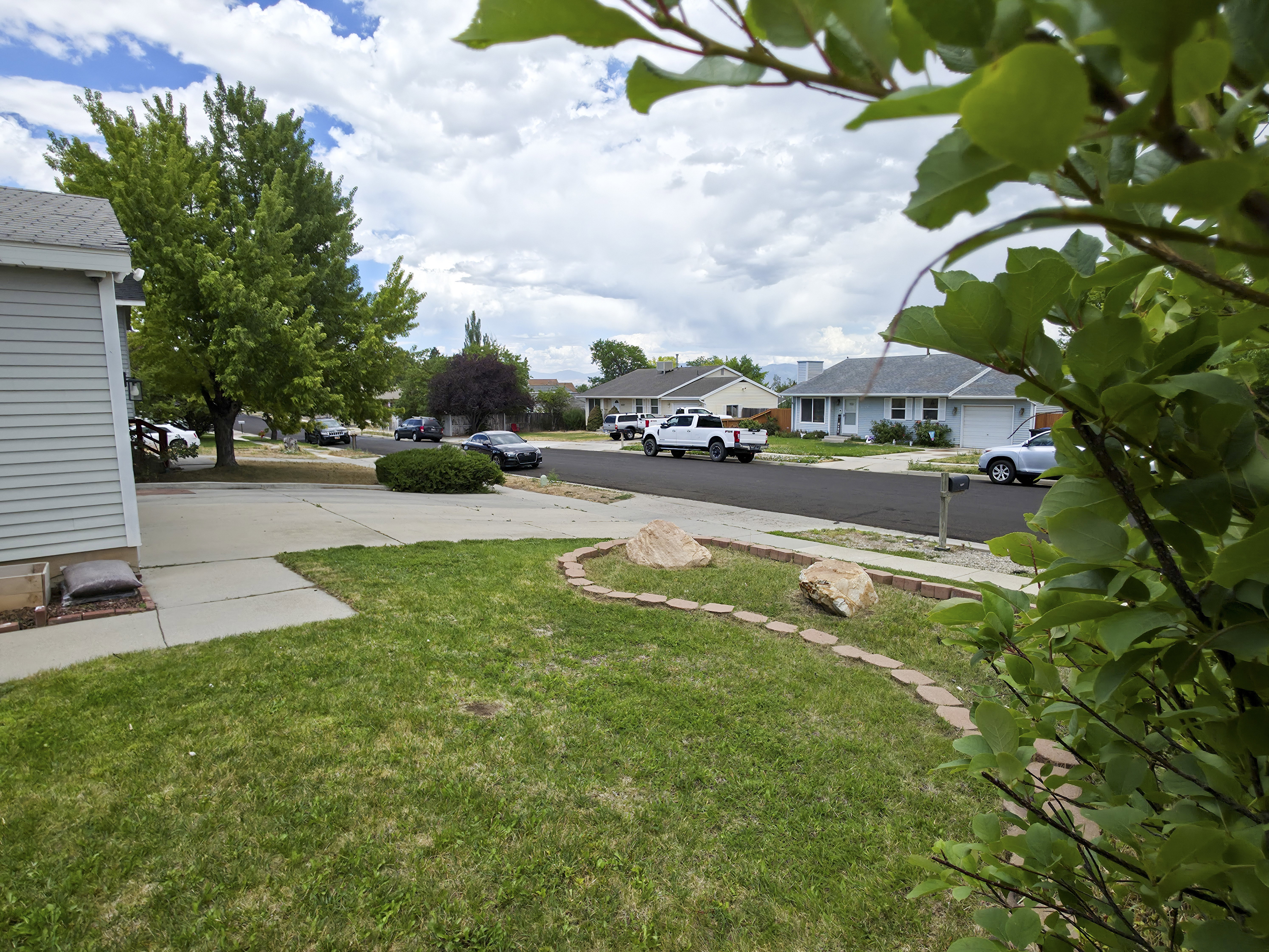 North view from front yard.