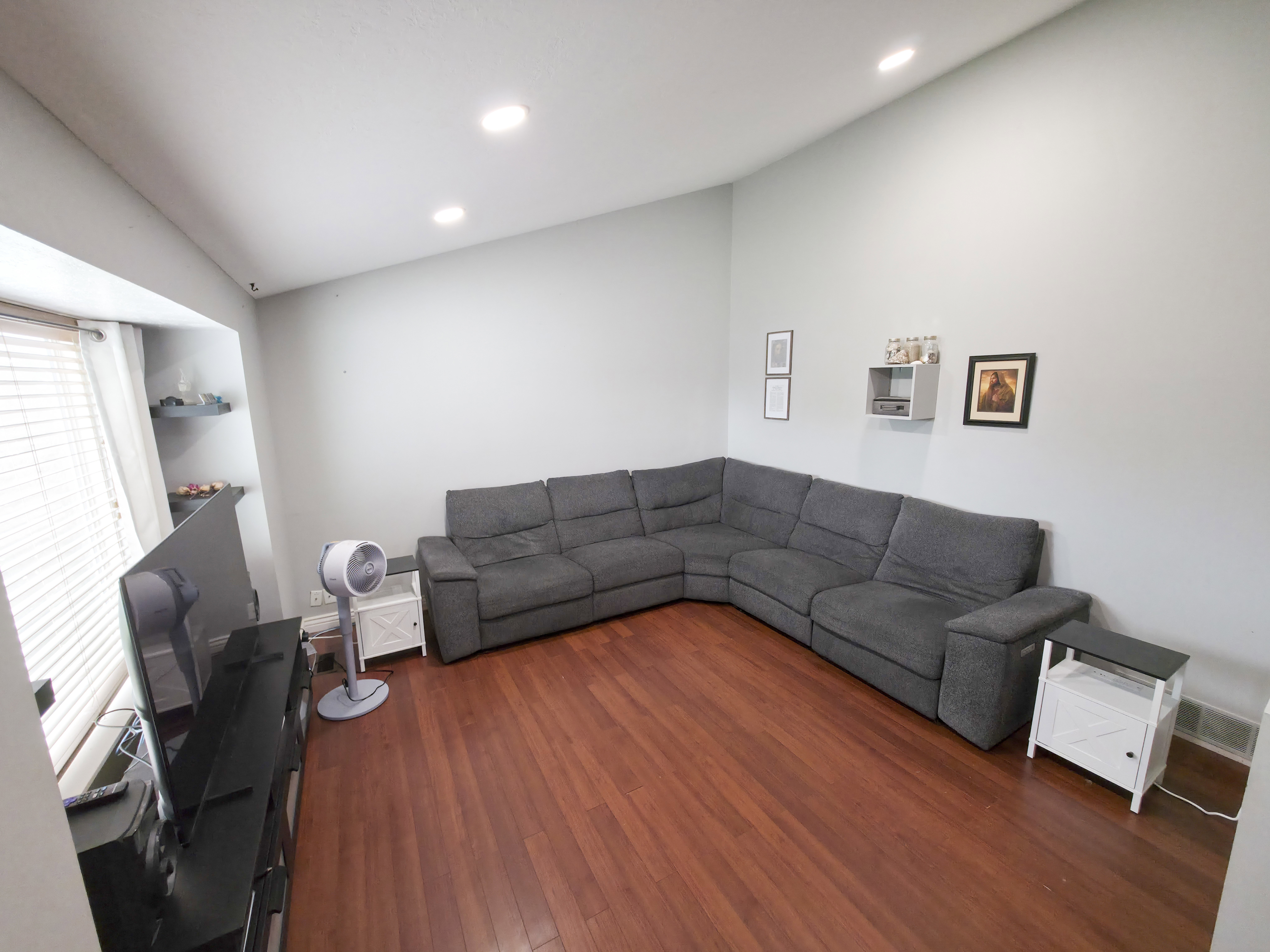 Vaults with LED lighting.