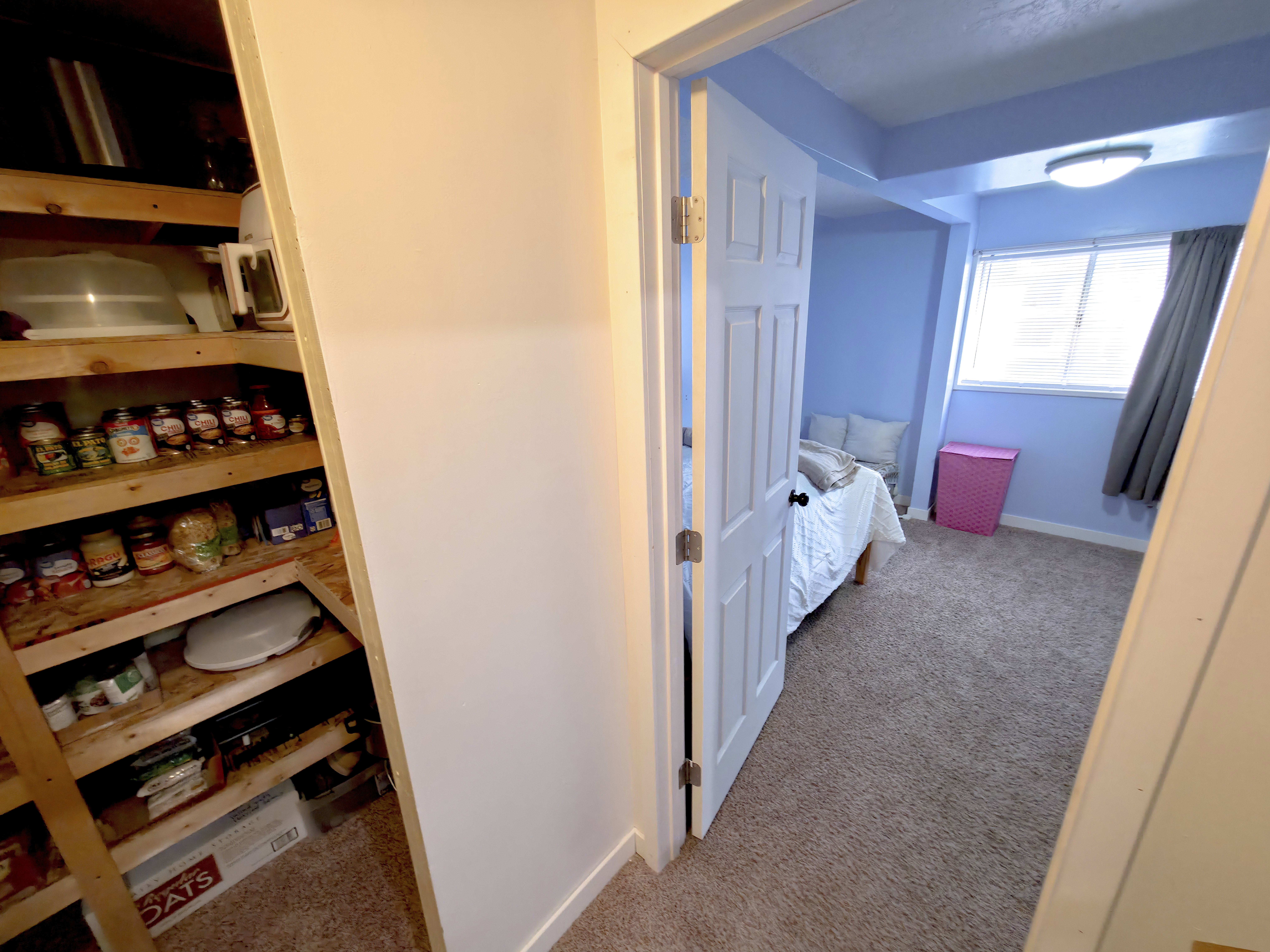 Storage left. Bedroom 5 on right.