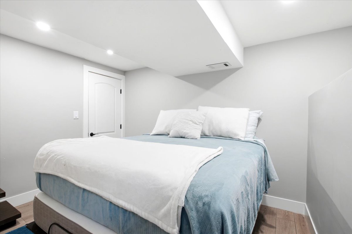 2 bedrooms in basement.