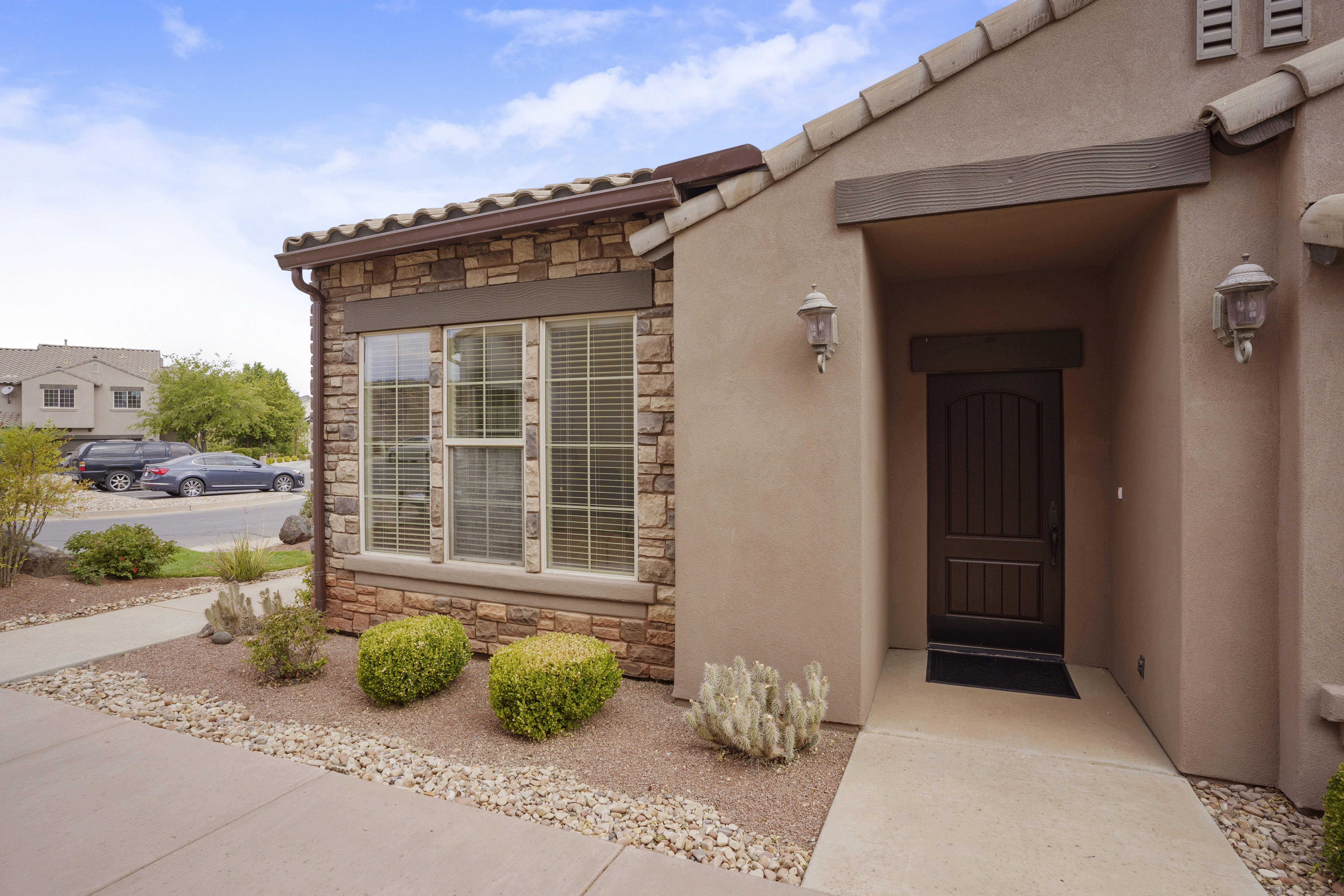 Exterior entry