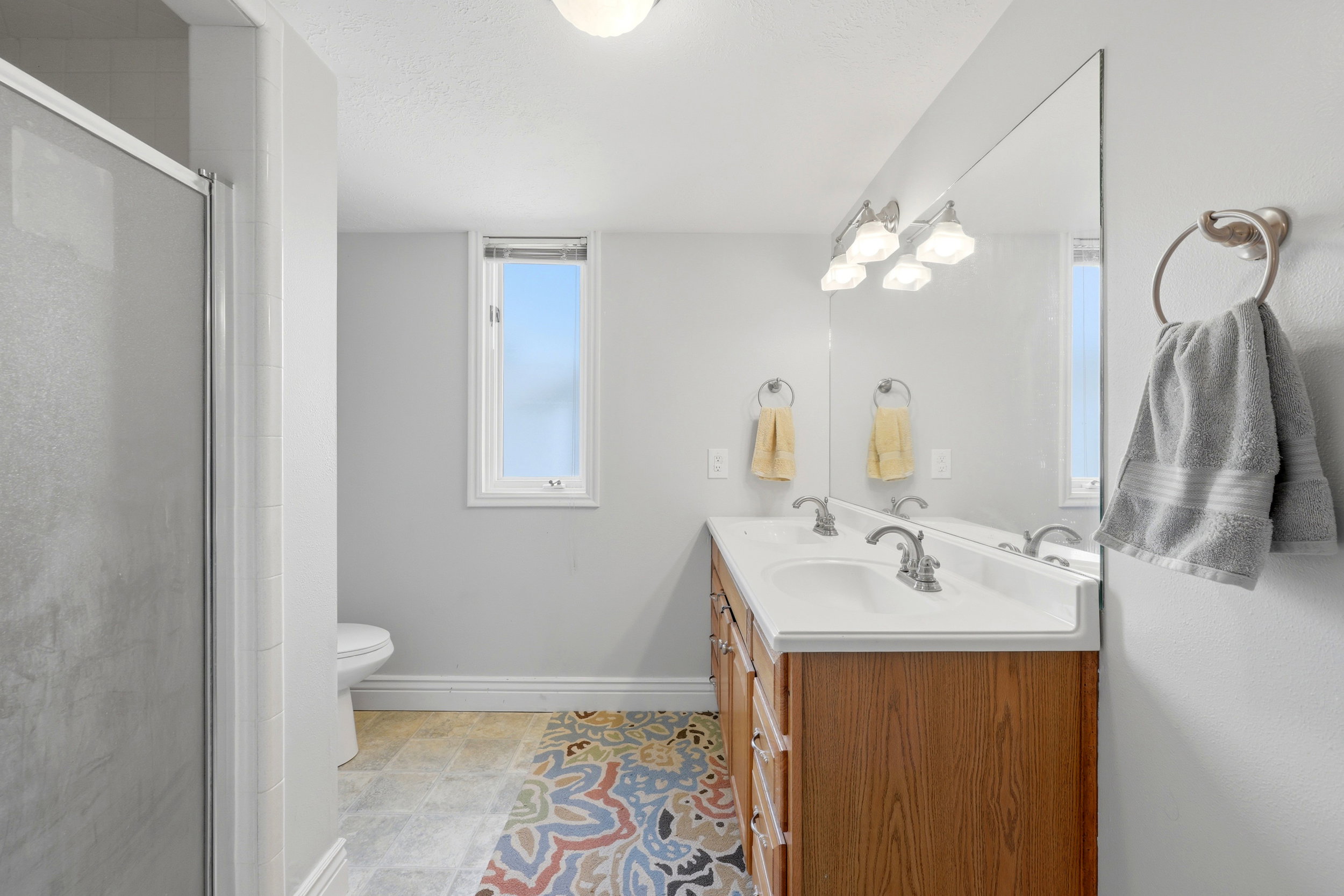 Basement bathroom