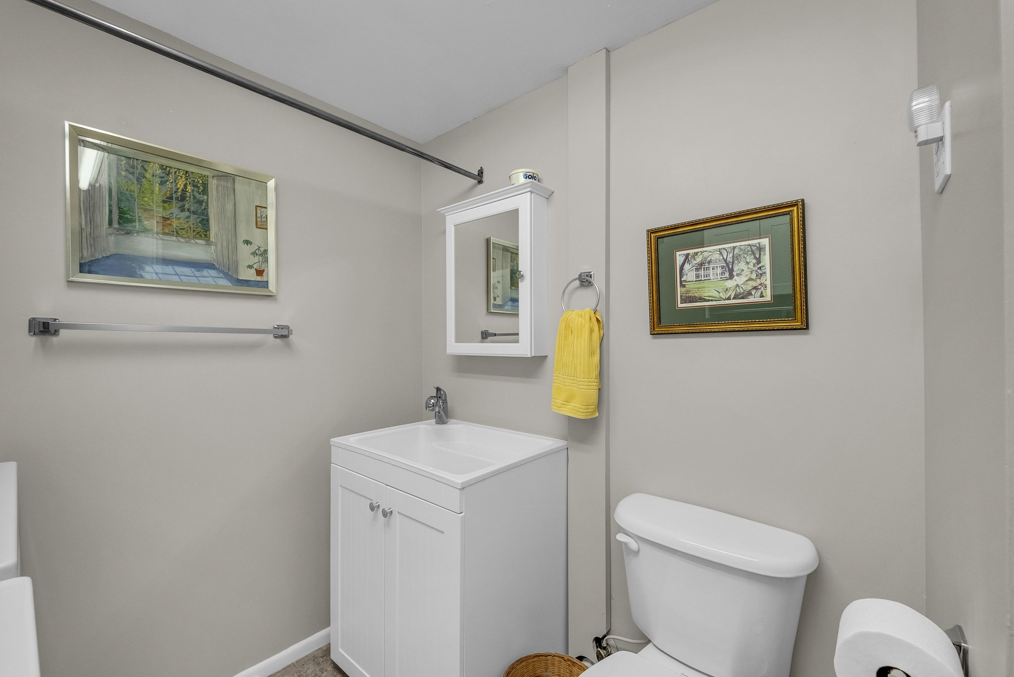 Laundry with 1/2 bath