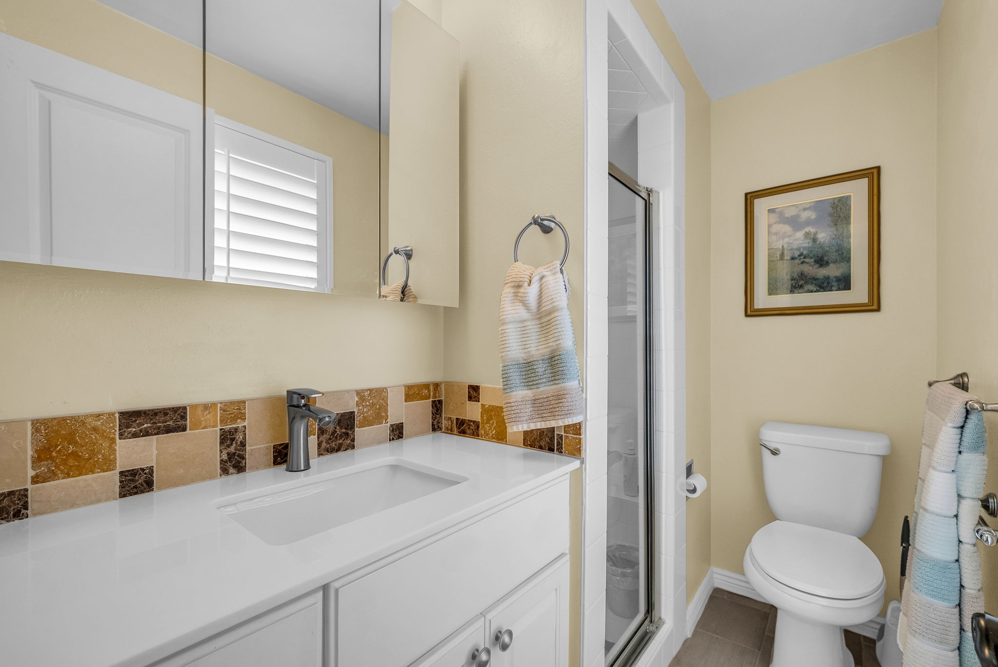 Primary 3/4 bathroom