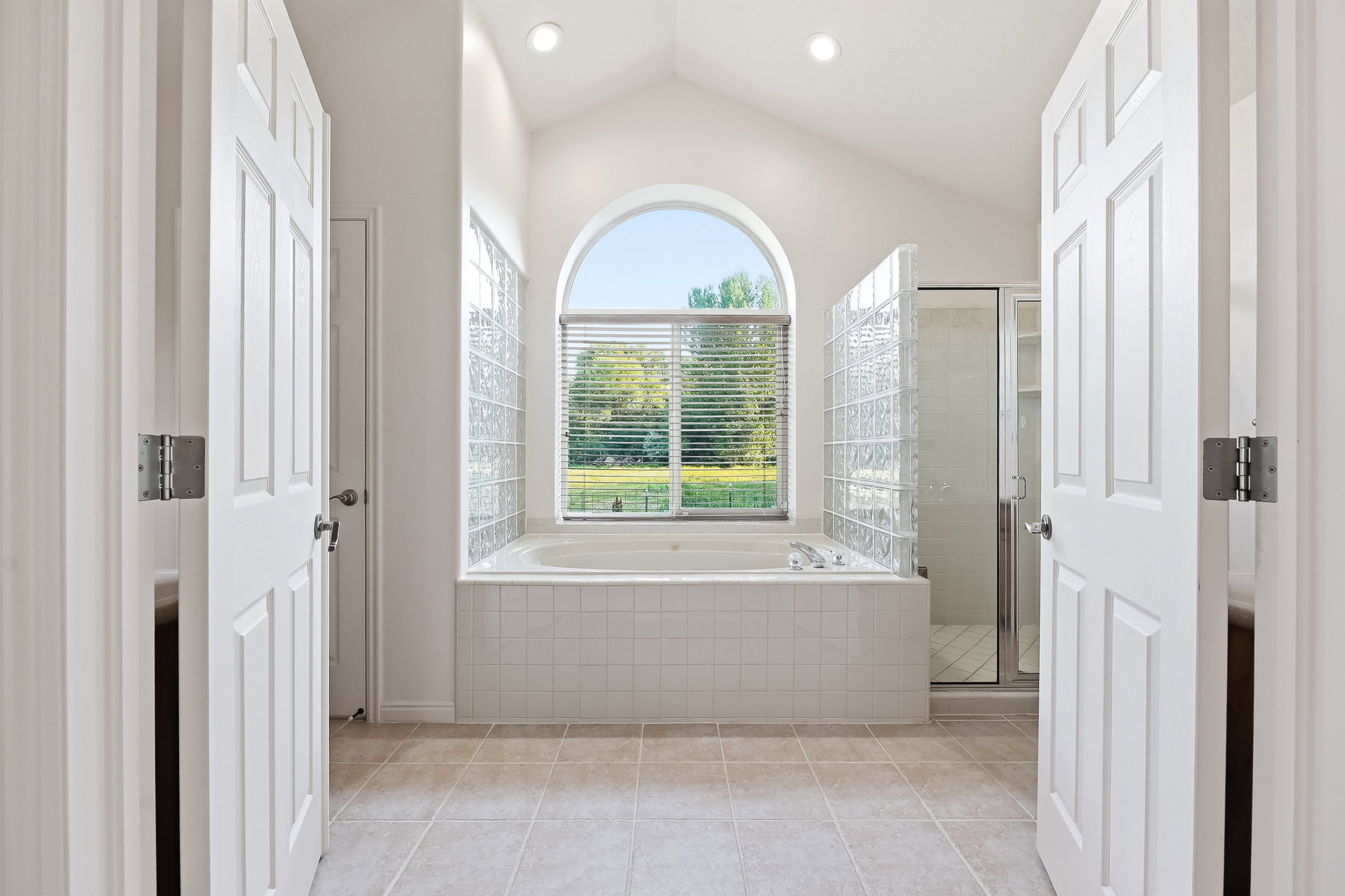 Primary Bathroom 1 with Jetted European Soaking tub