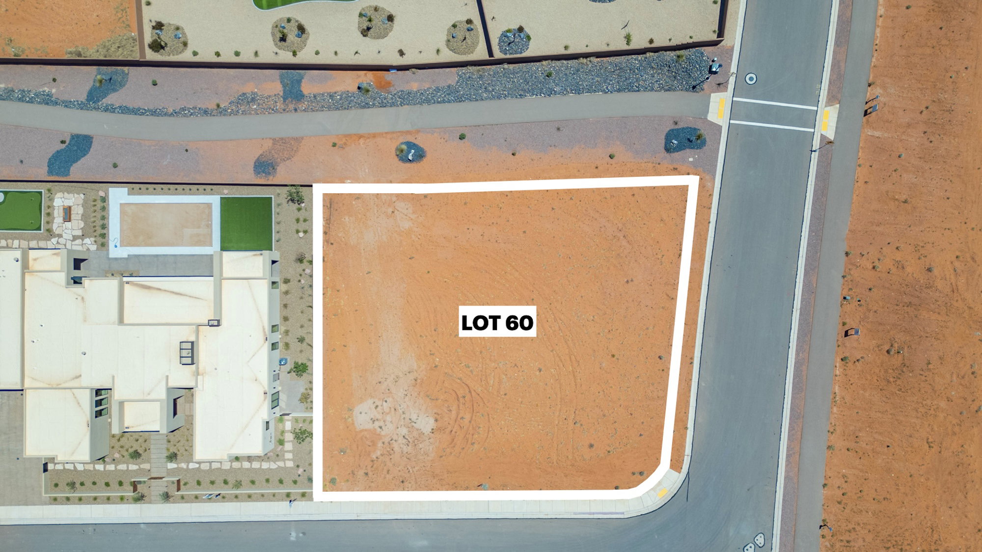 Unfurnished residential lot with direct street access