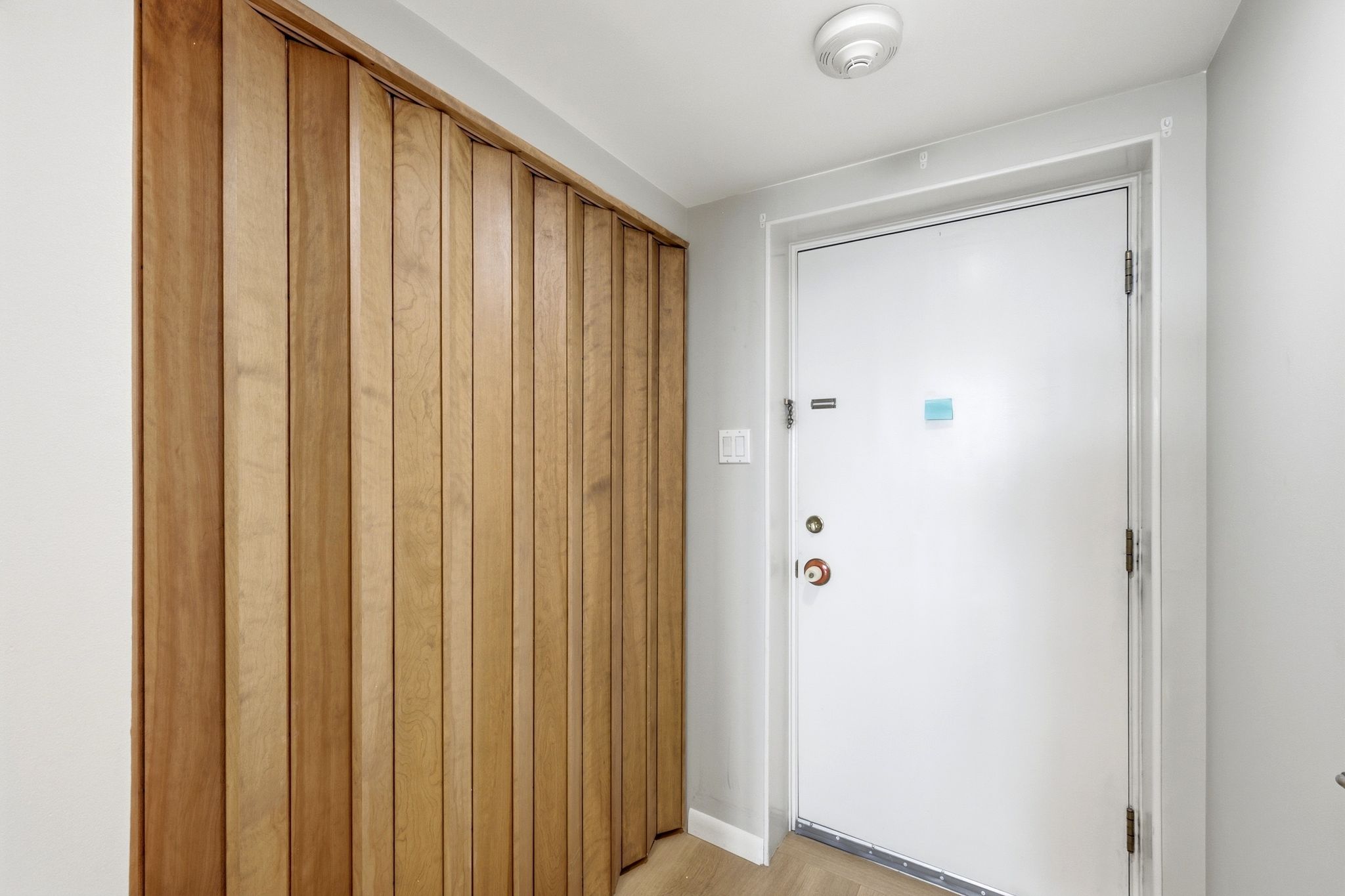 Interior entry