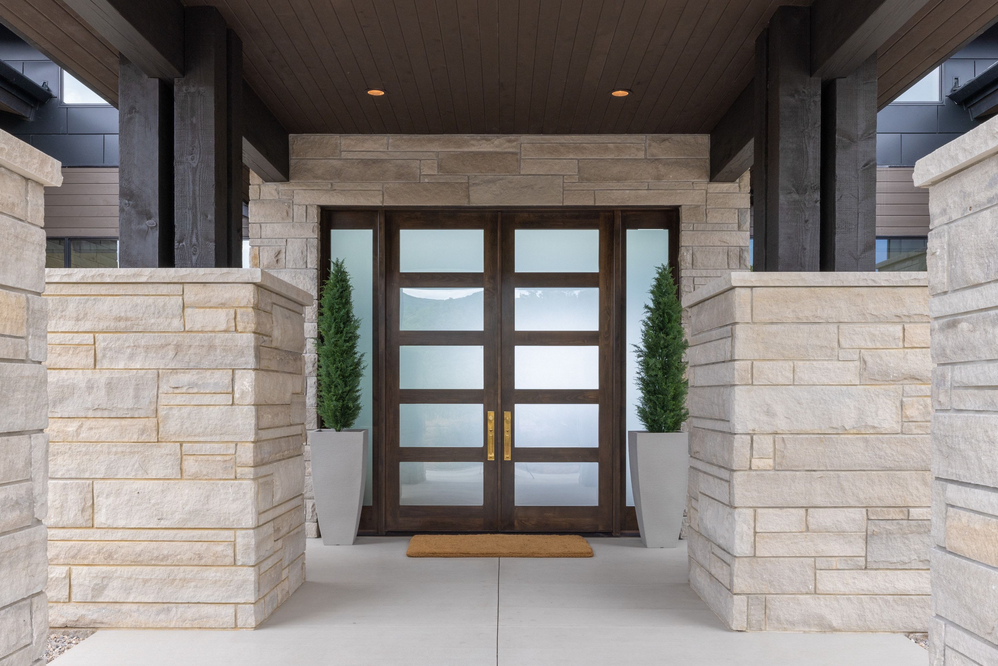Exterior entry