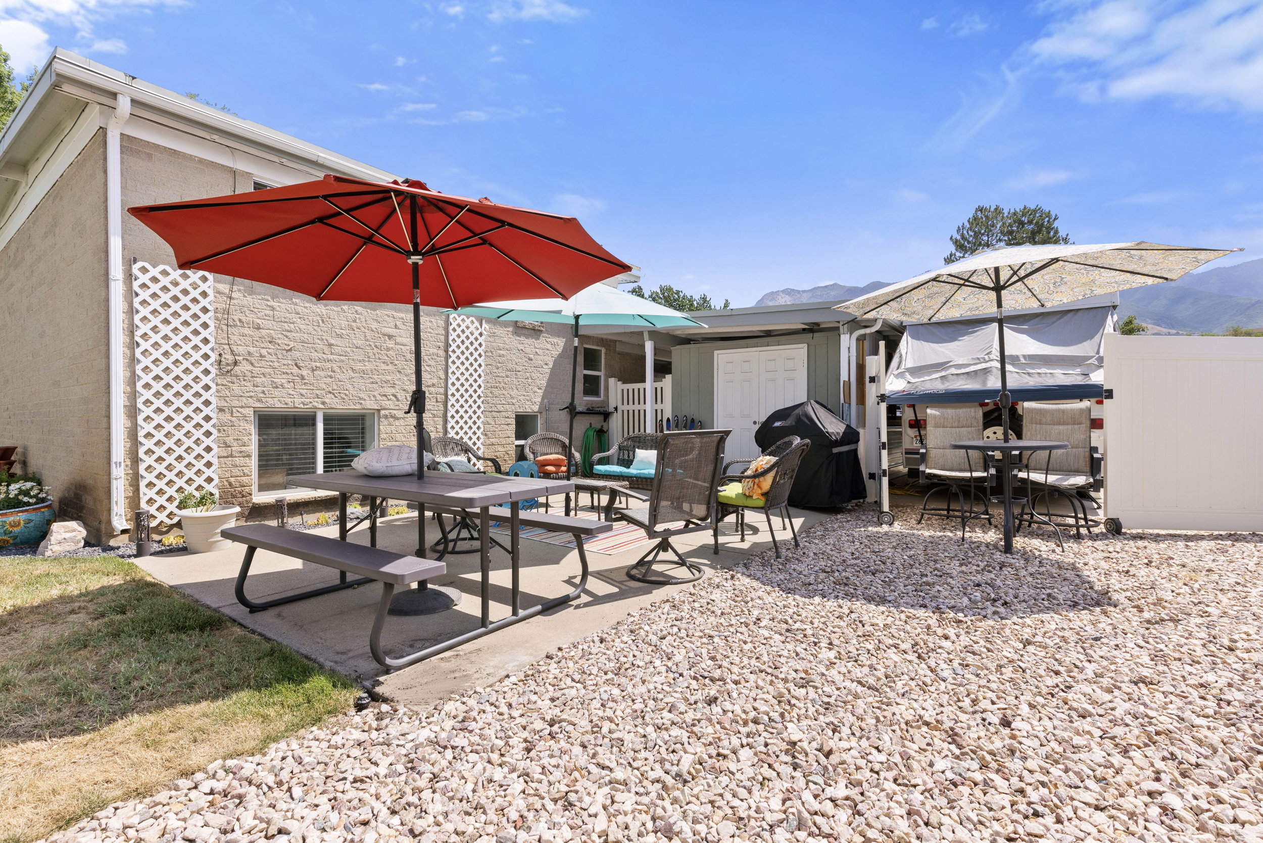 Patio terrace