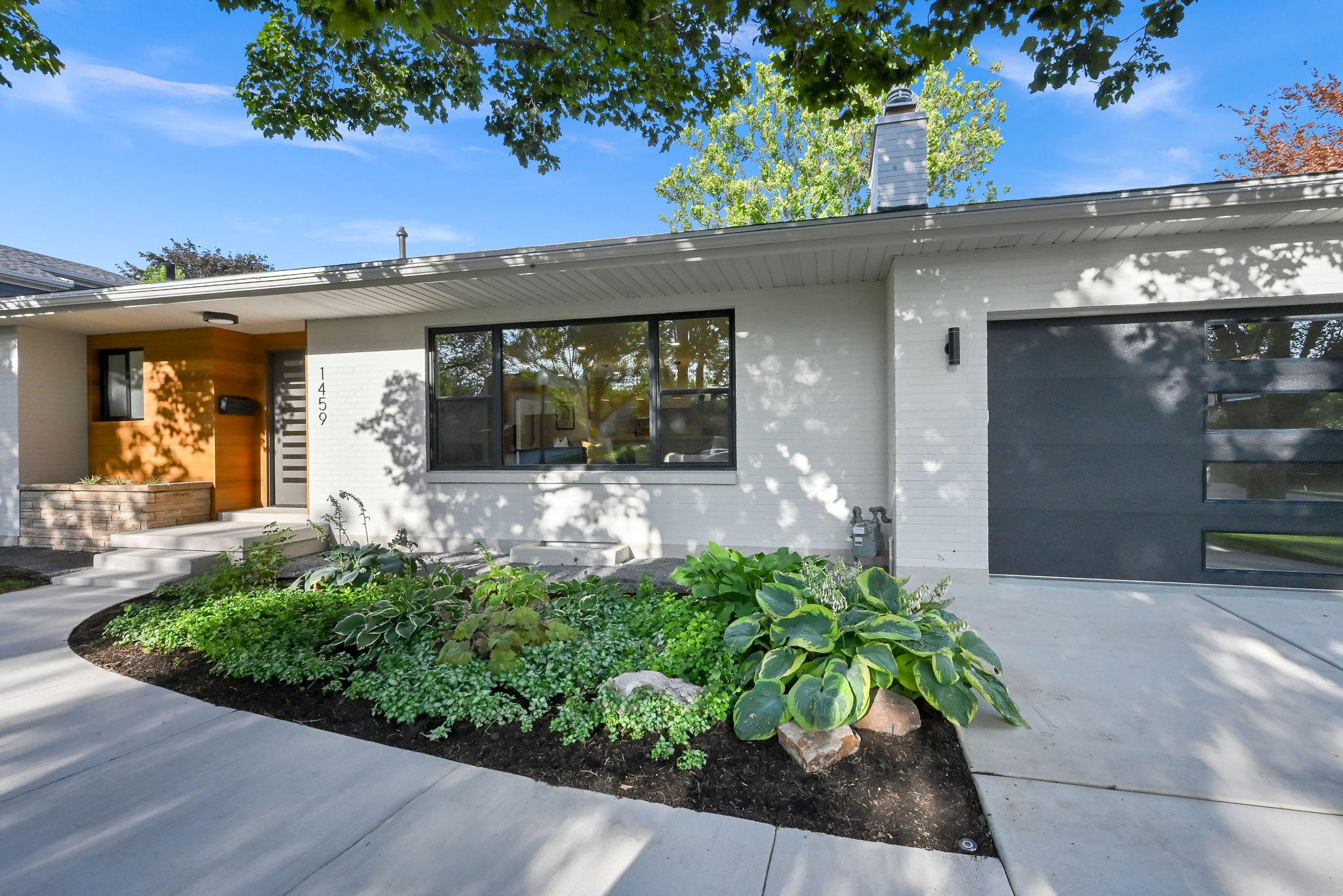 Mid-century modern exterior
