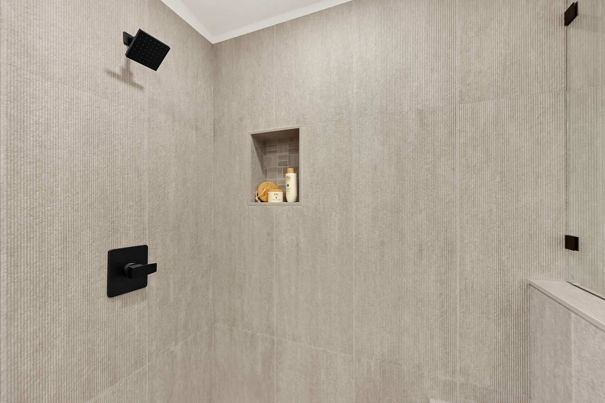 Primary bathroom shower