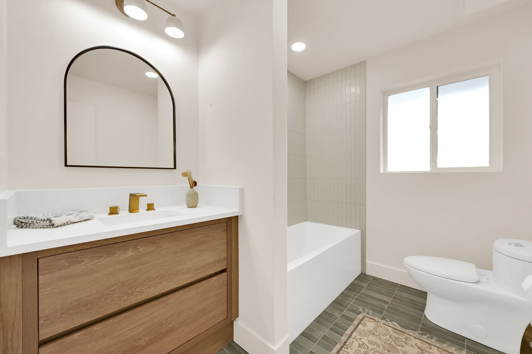 Main floor guest bathroom