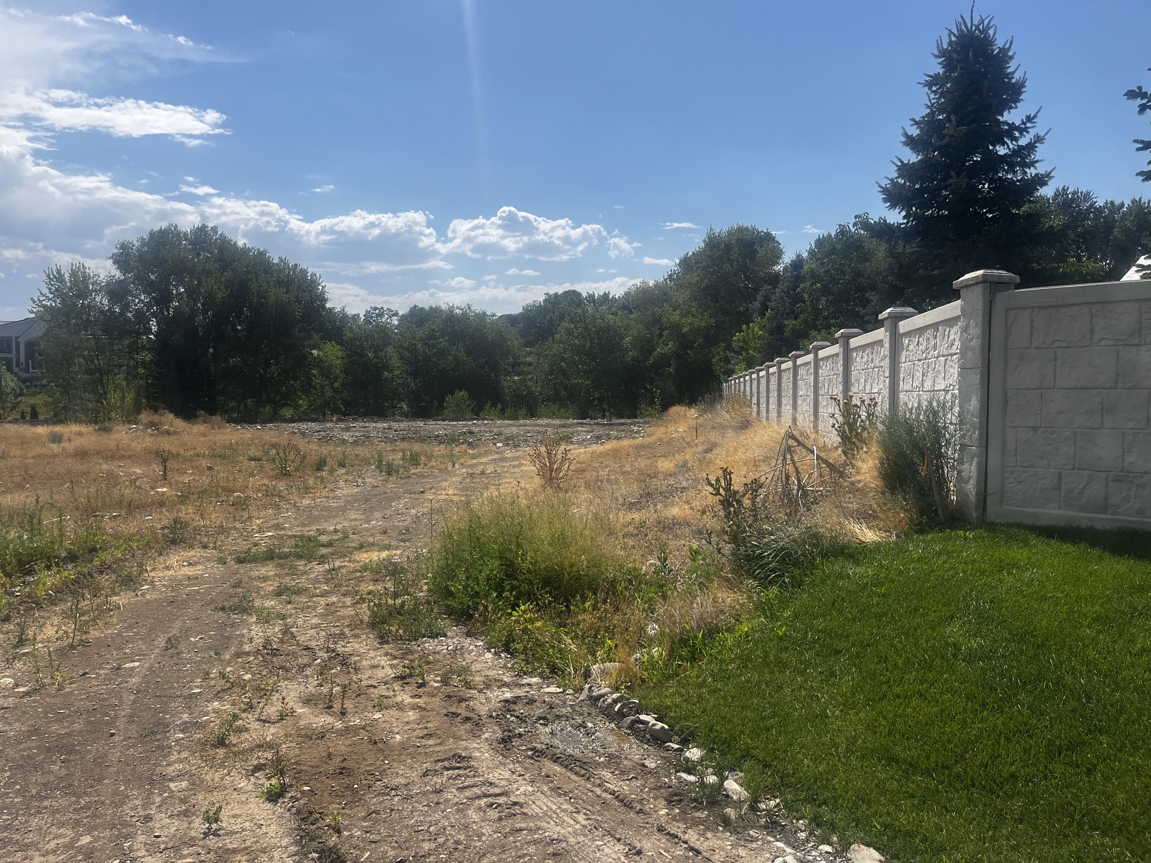Lot View to Right