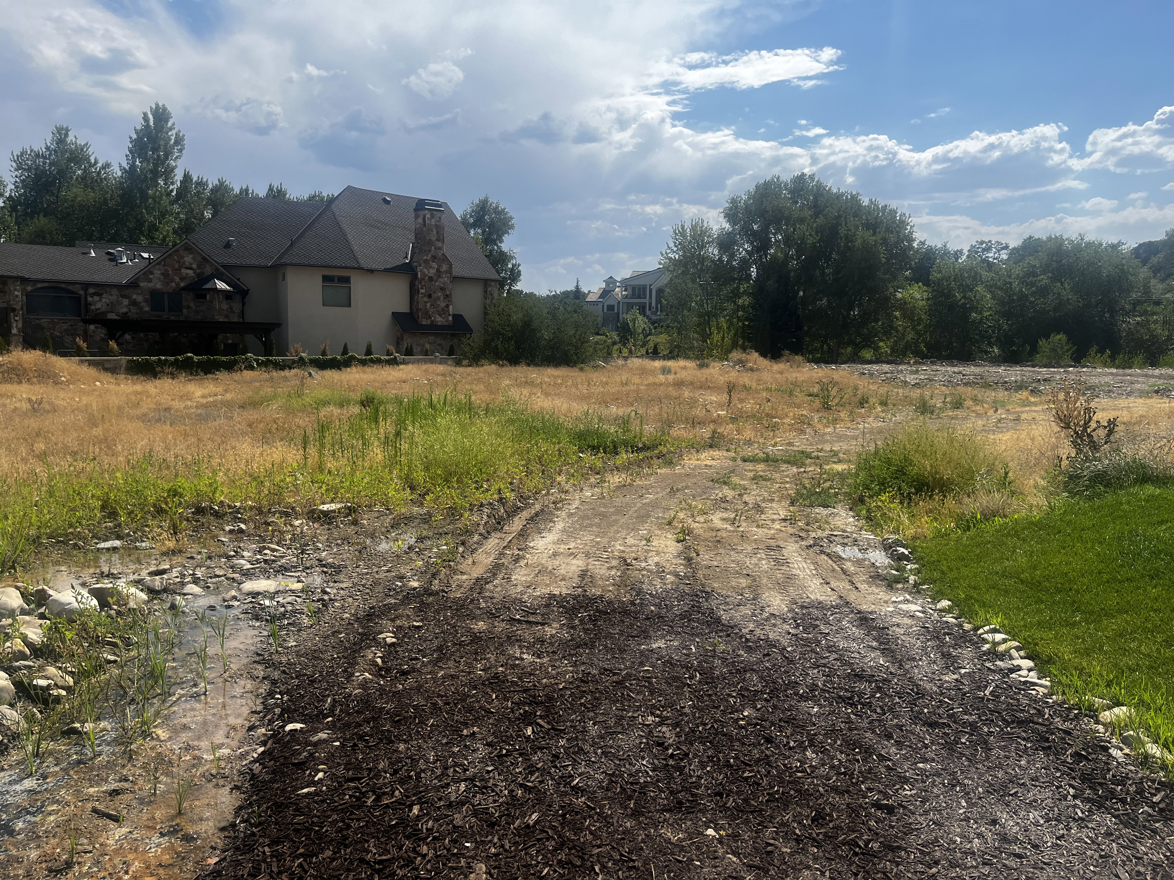 Lot View straight in