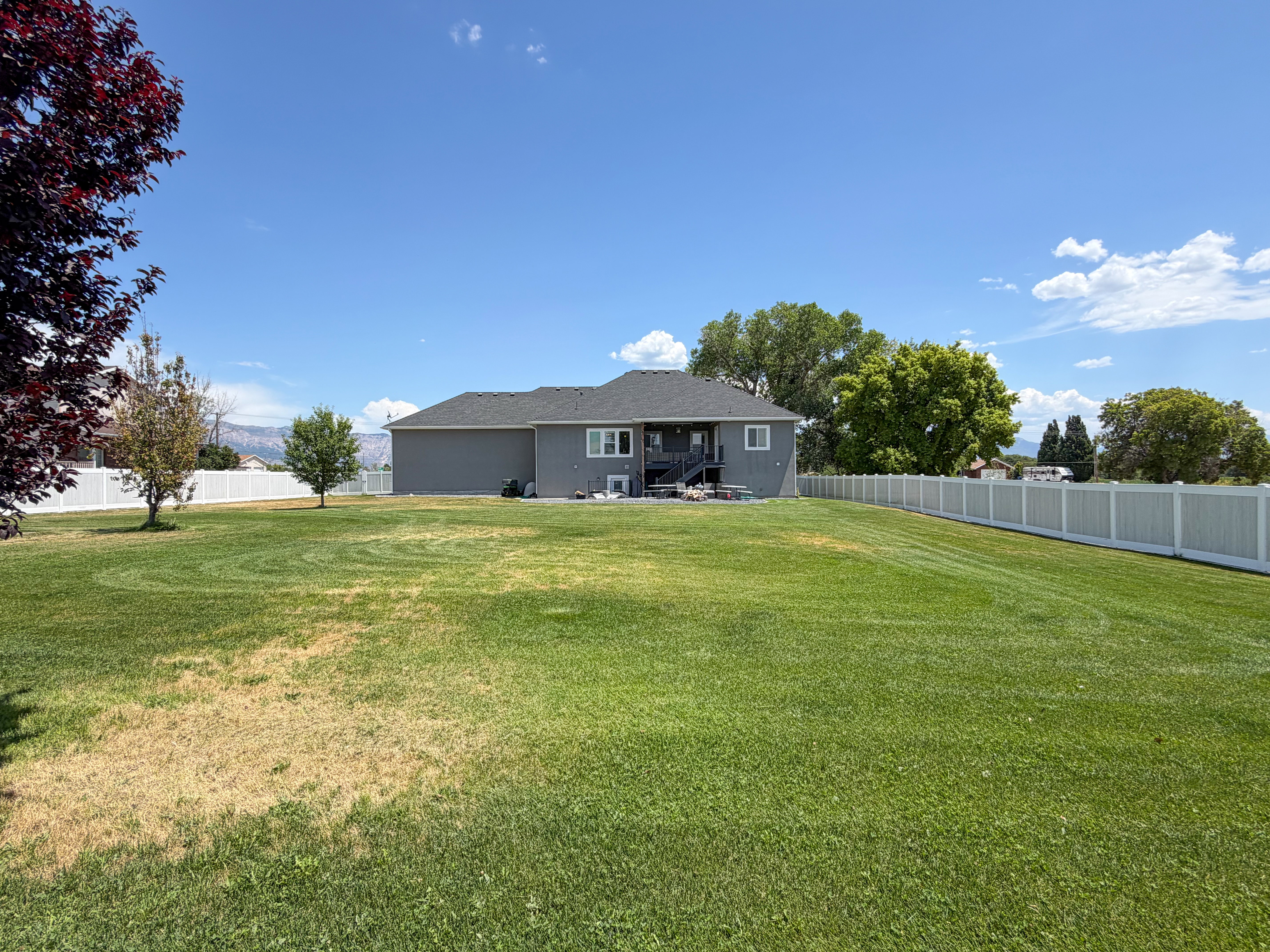 .62 acre no backyard neighbors