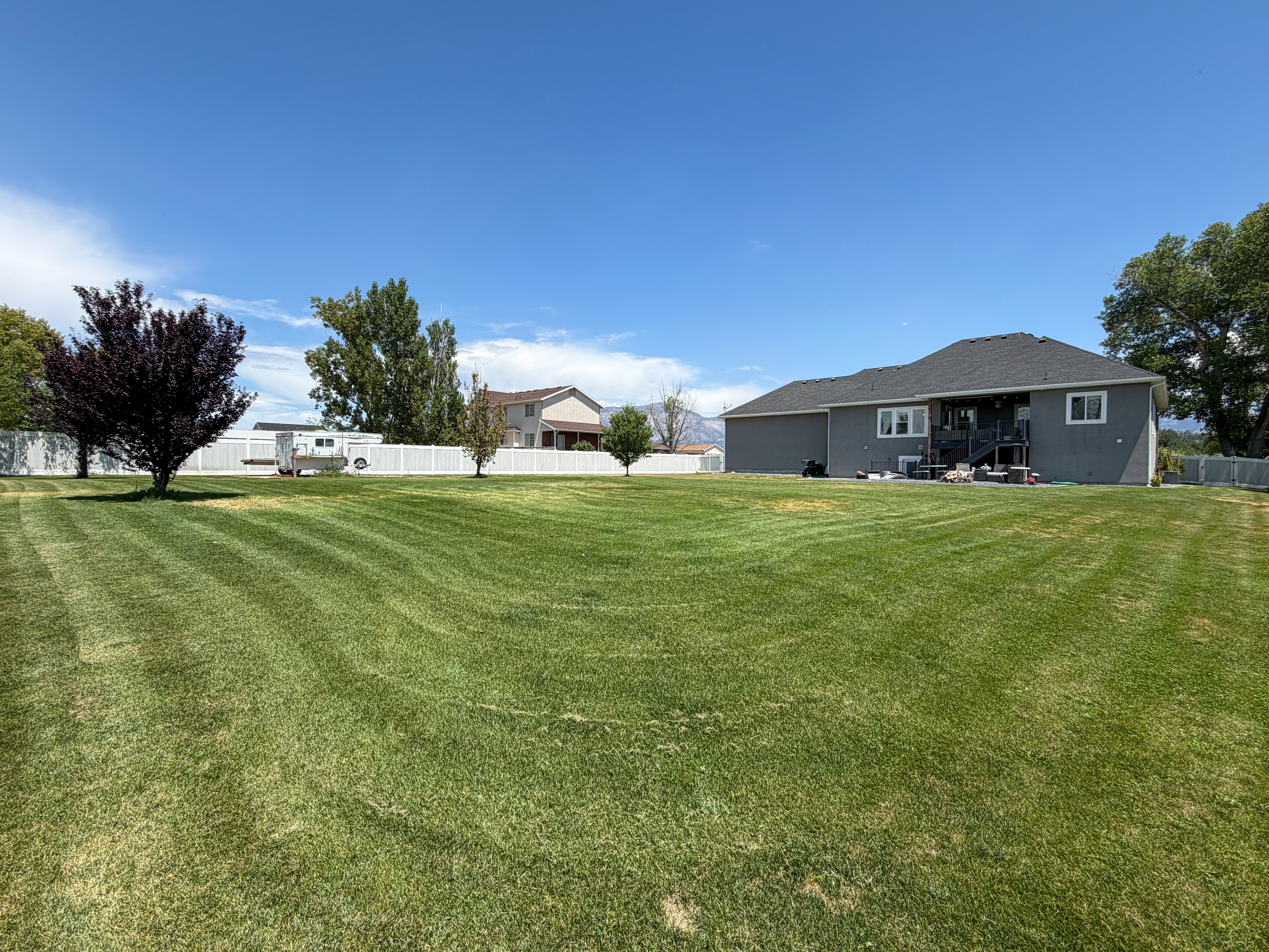 .62 acre no backyard neighbors