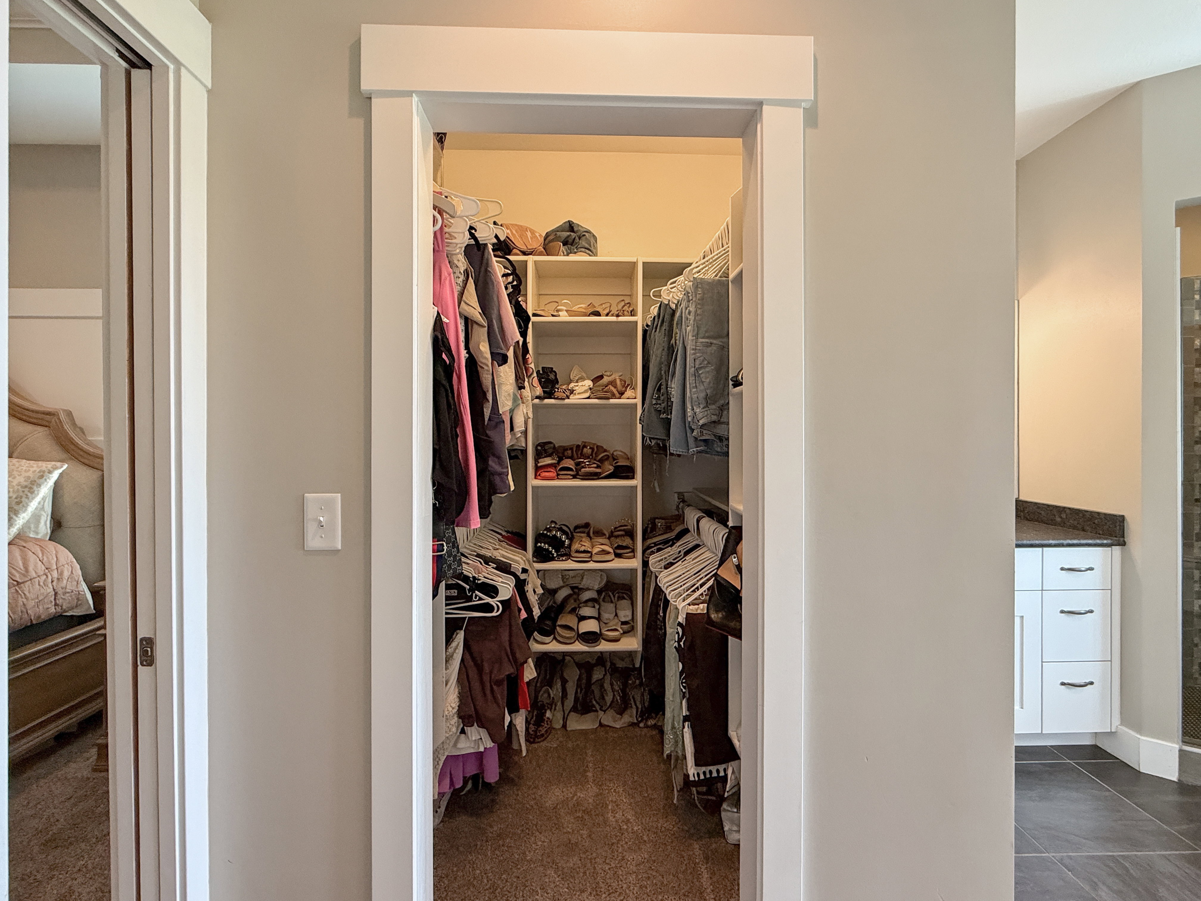 2 Primary closets