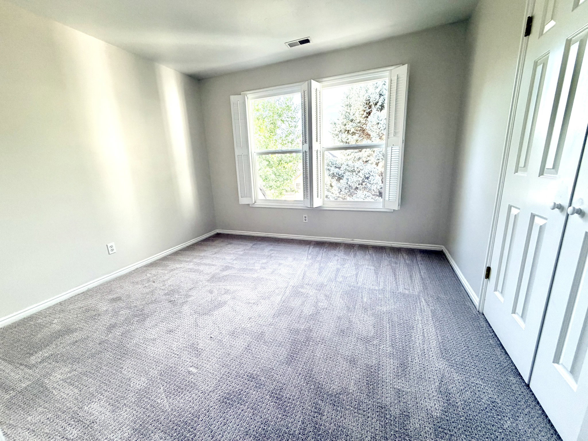 Bedroom with closet