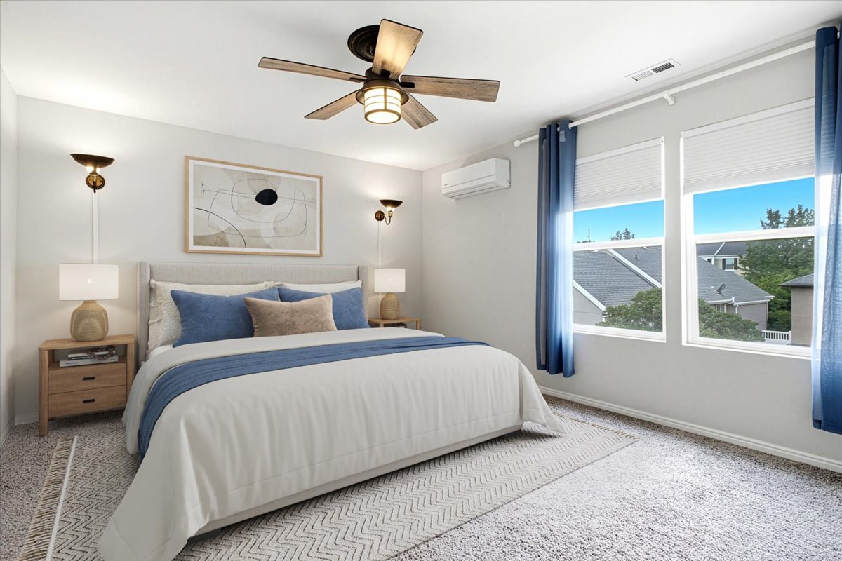 Primary Bedroom features ensuite Bathroom