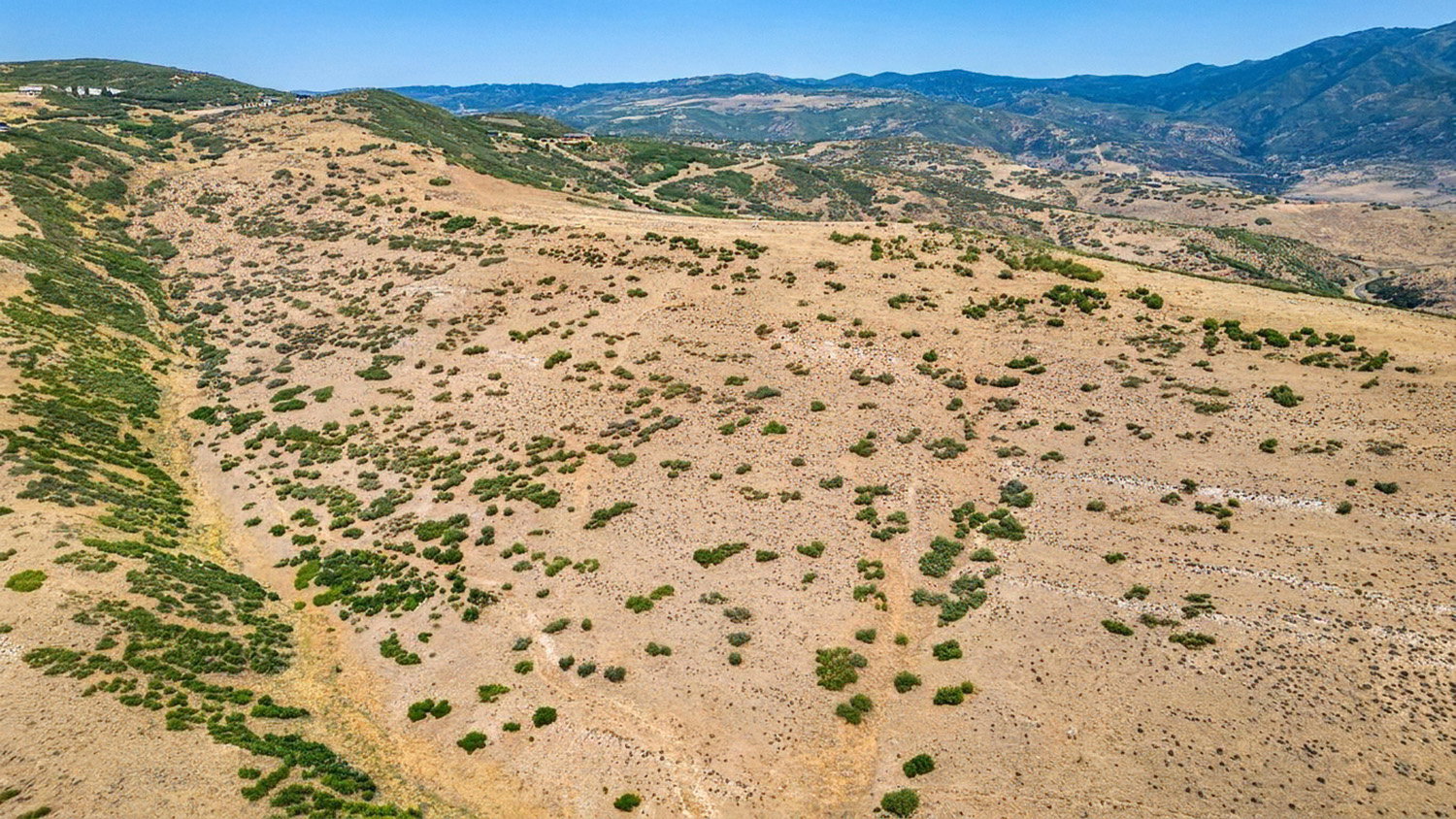 Expansive undeveloped land featuring varied topography