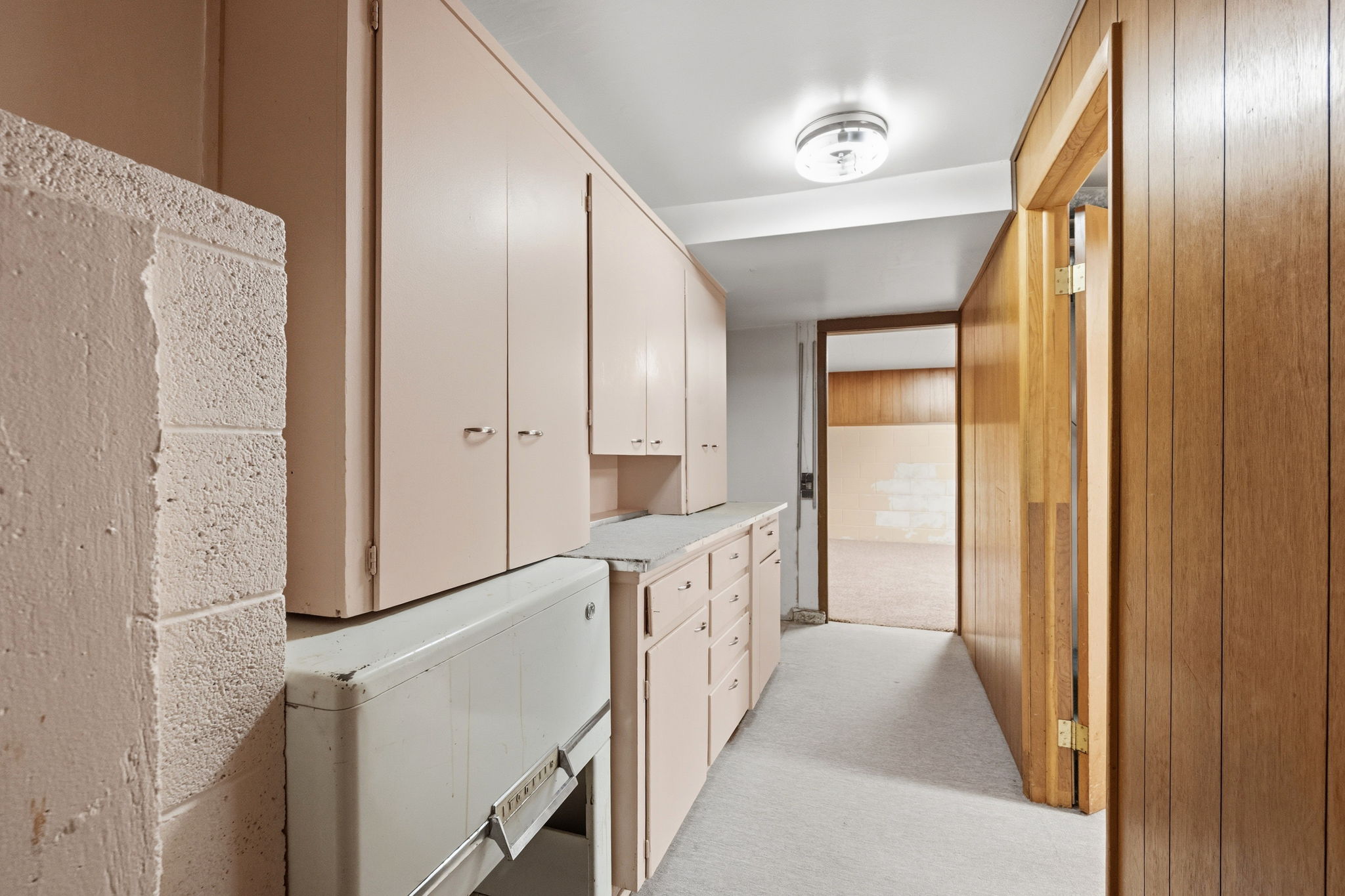 Basement Hallway